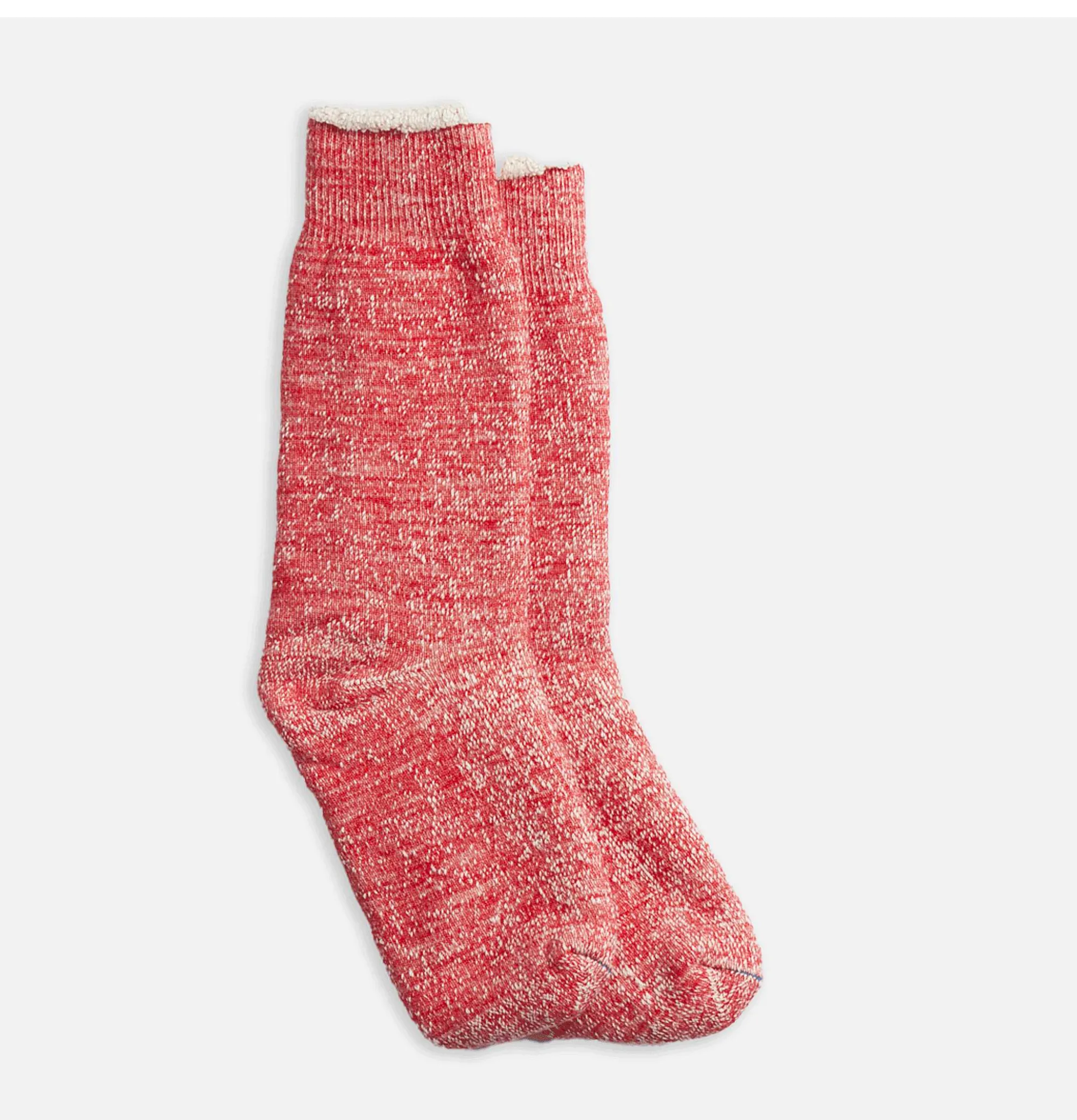 Men ROTOTO Double Face Socks Red