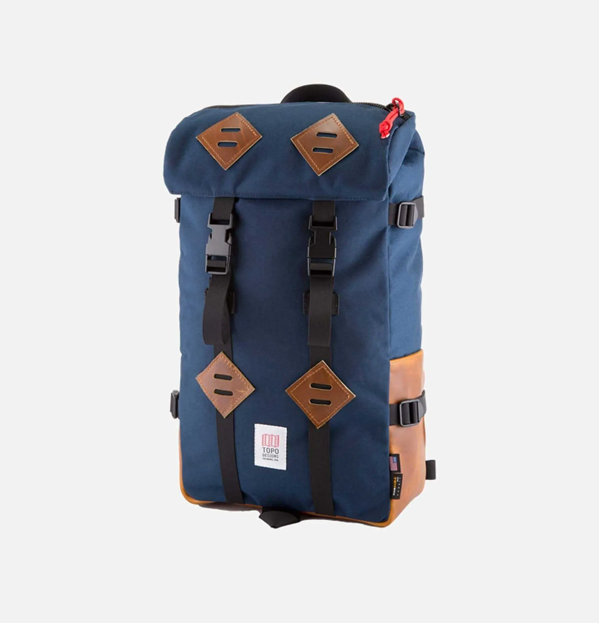 TOPO DESIGNS Klettersack 22L Navy Leather