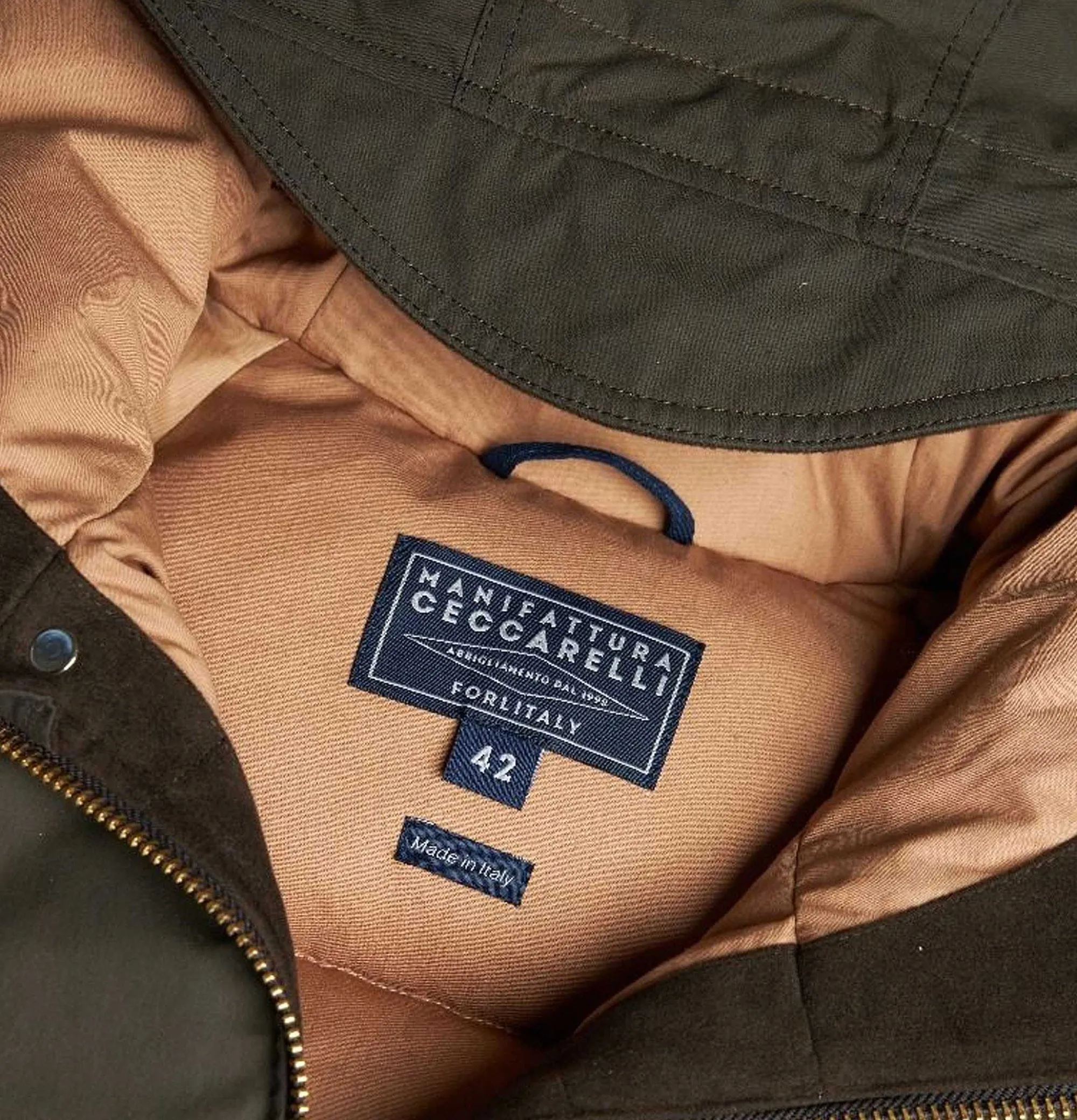 MANIFATTURA CECCARELLI Fisherman Down Parka Chocolate