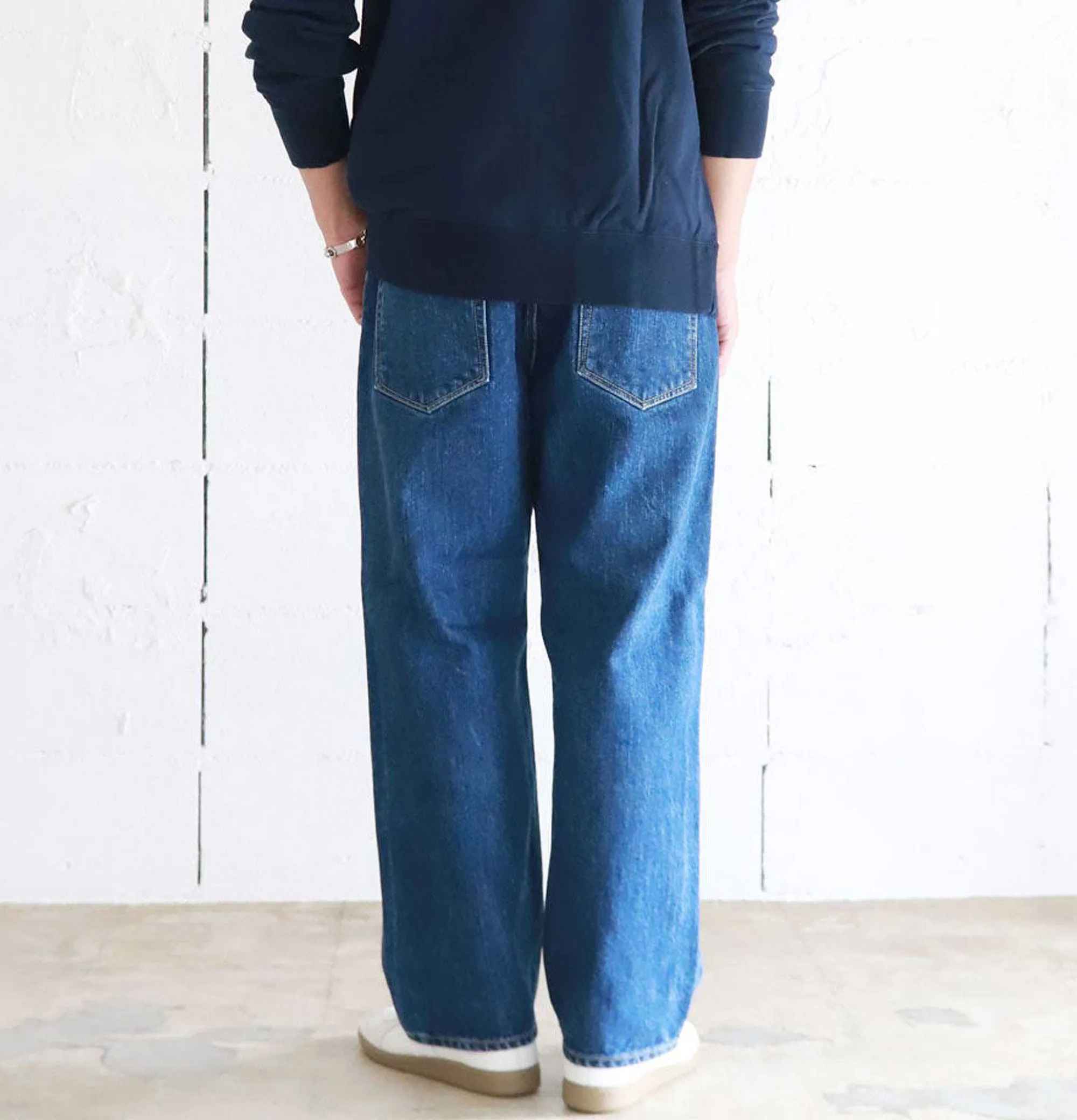 HATSKI Jean 22003 Wide Used Blue