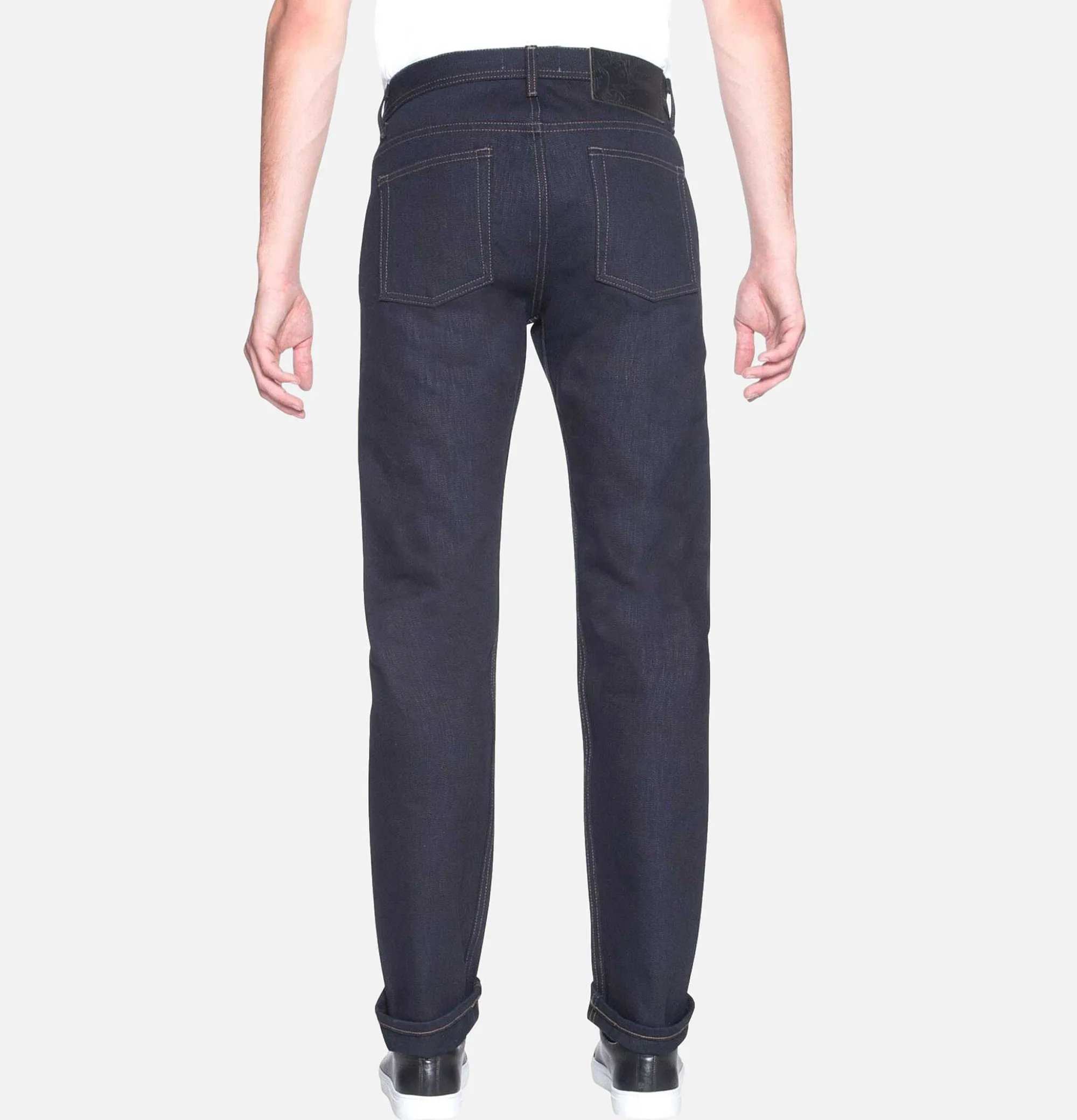 NAKED & FAMOUS Jean Weird Guy Okoyama Indigo