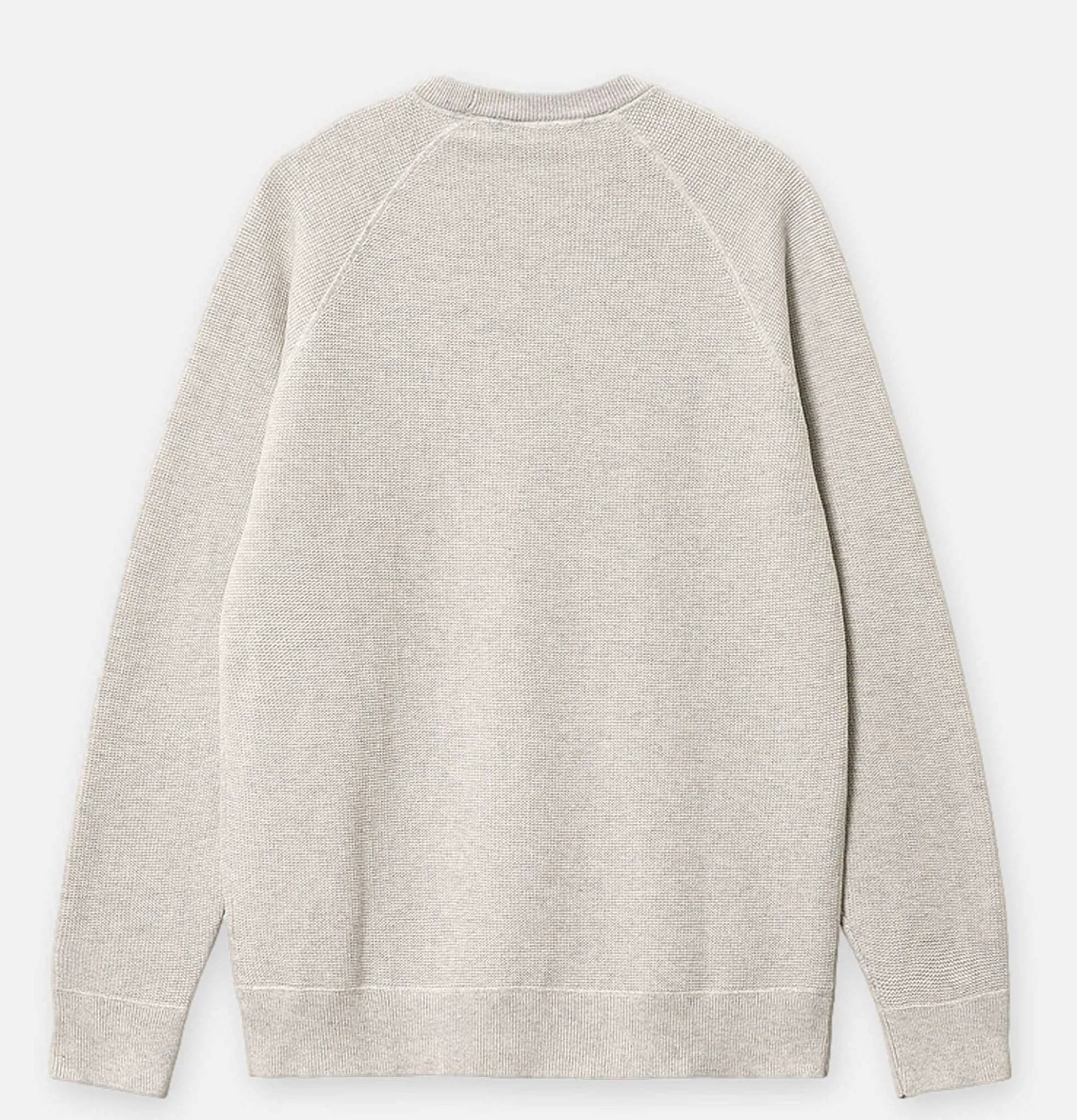 CARHARTT WIP Chase Sweater Ash Heather Gold