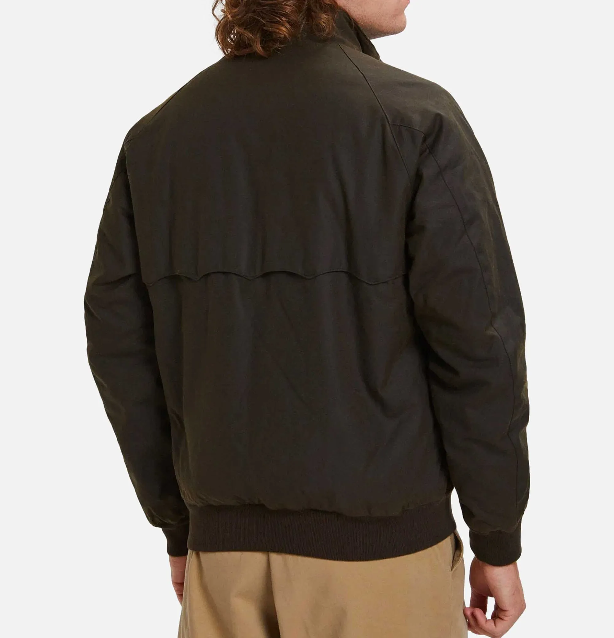 BARACUTA G9 Jacket Waxed Moss Green