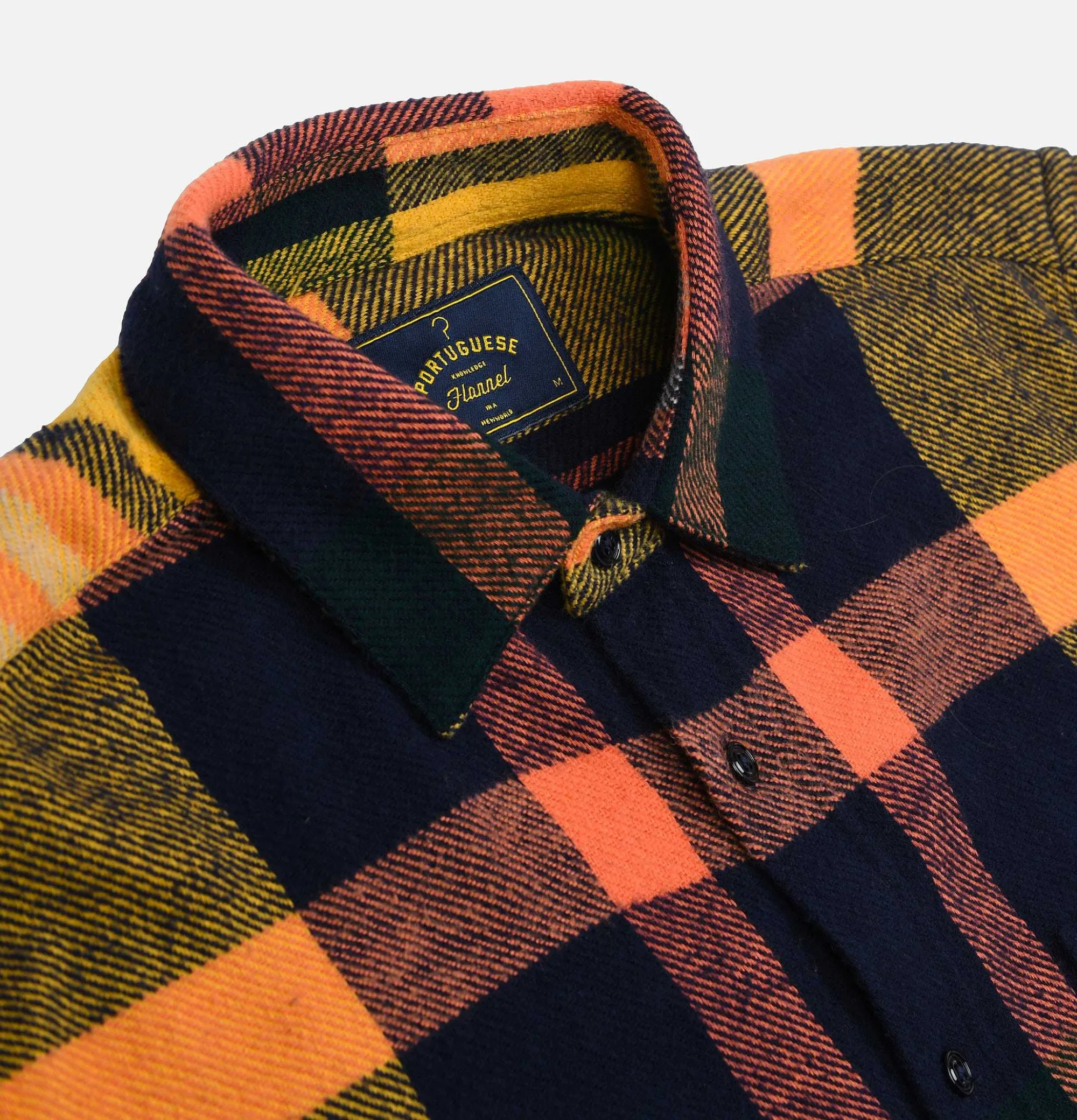 PORTUGUESE FLANNEL Tirol Shirt Blue