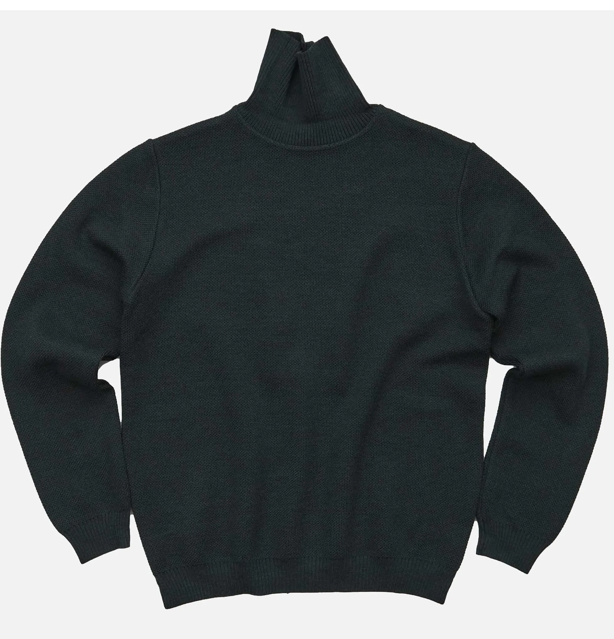 NITTO KNITWEAR Youri Rollneck Green