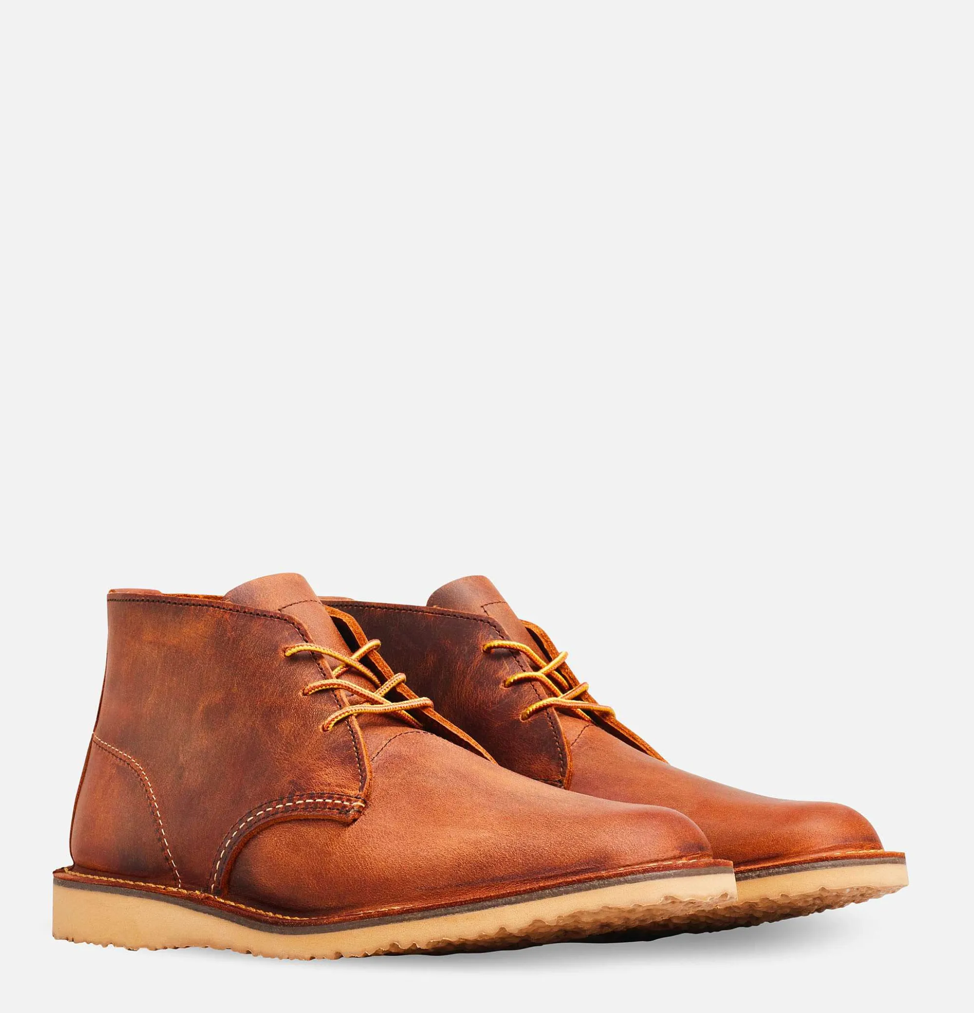 Men RED WING SHOES 3322 Weekender Chukka Copper Rough