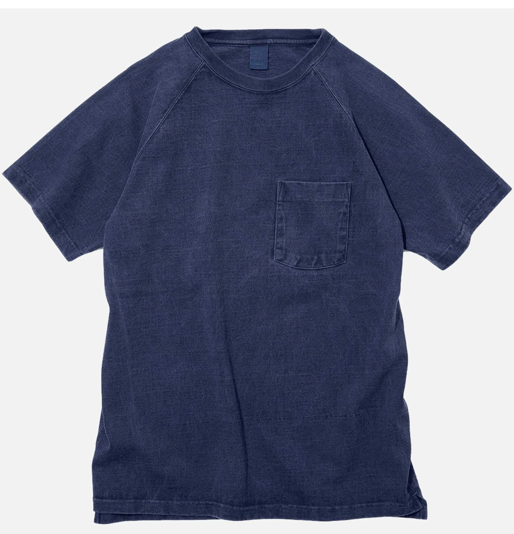 GOOD ON Heavy Raglan Pocket Tee Navy