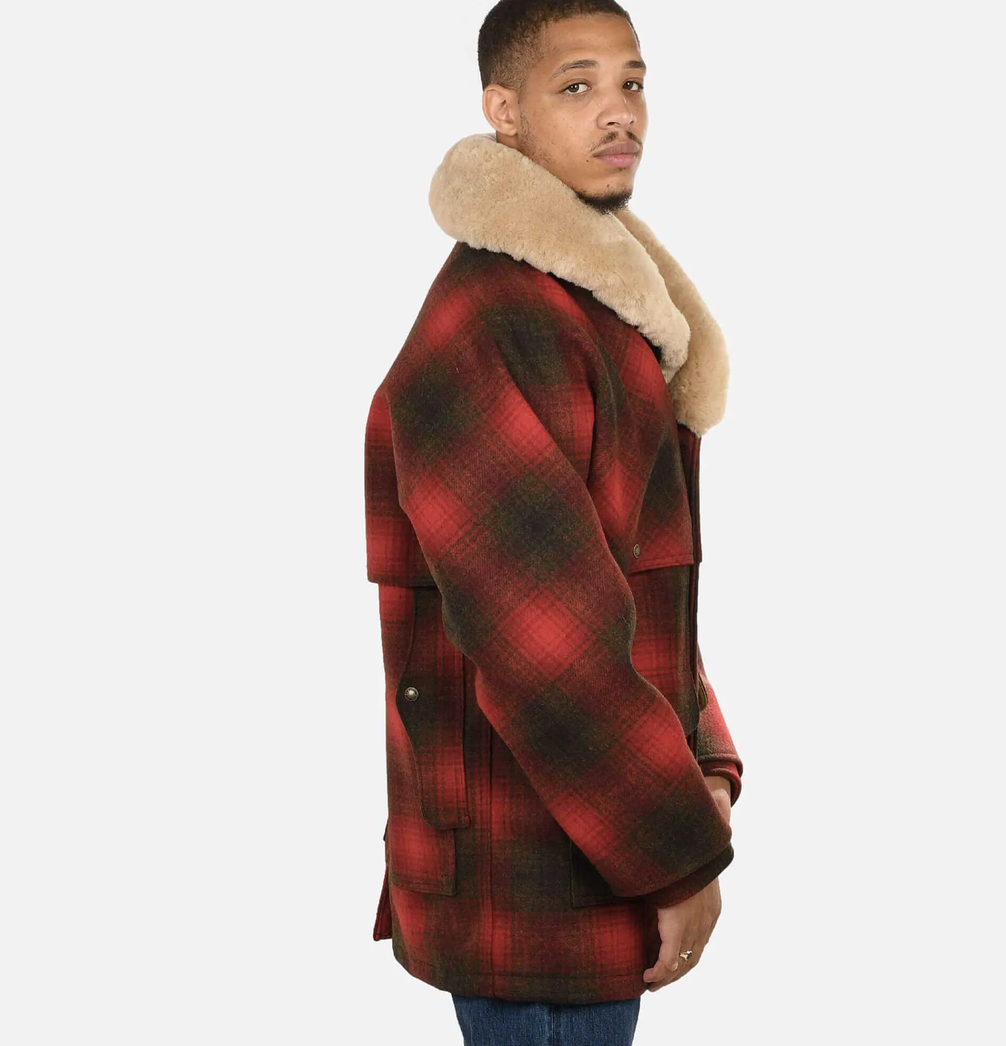 FILSON Woolpacker Coat Red Green
