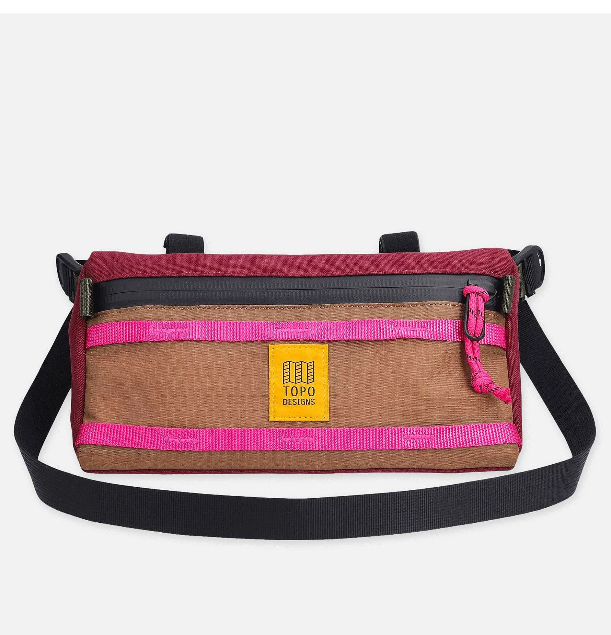 TOPO DESIGNS Mountain Bike Bag Burgundykaki