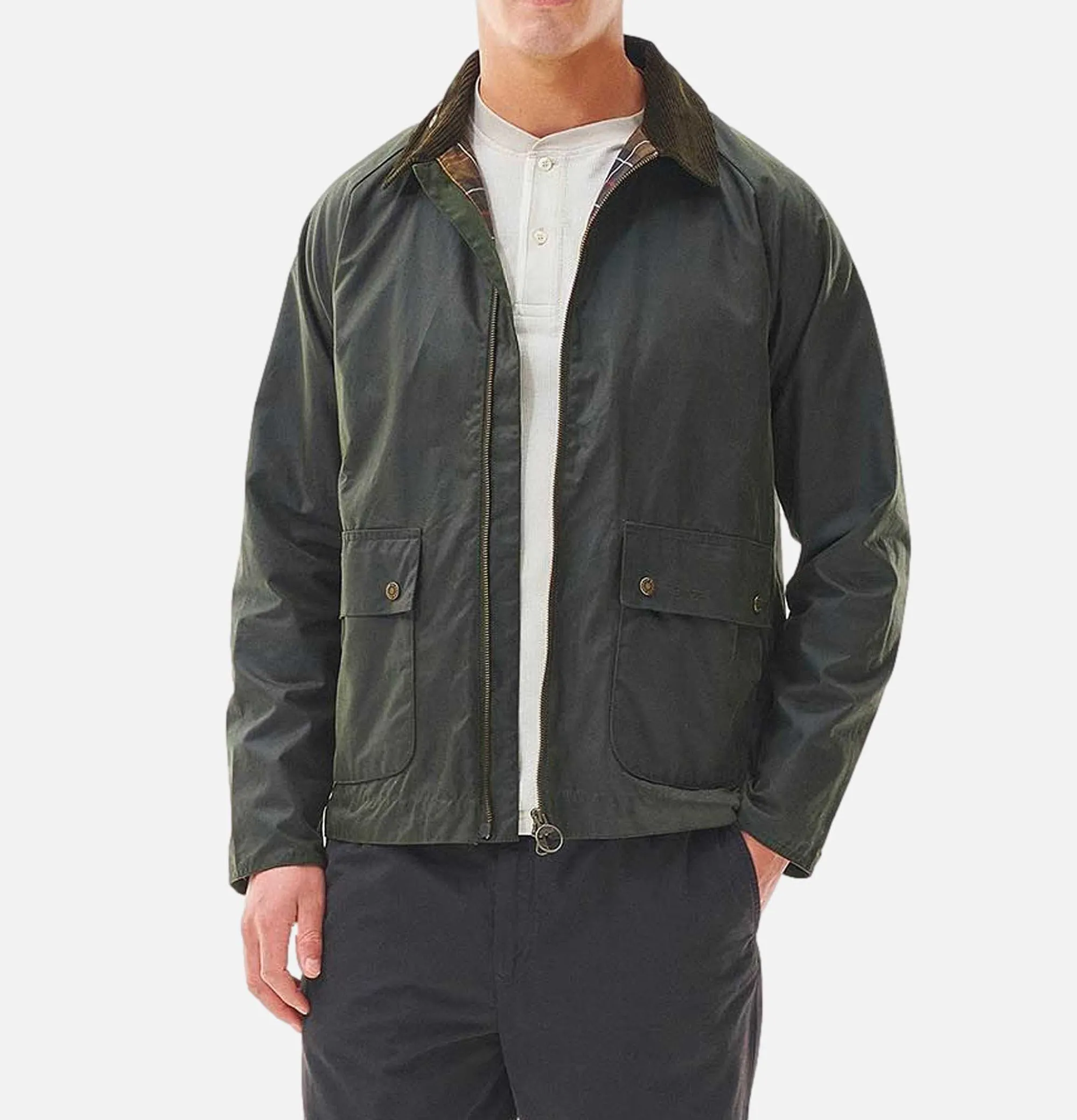BARBOUR Short Bedale Jacket Fern