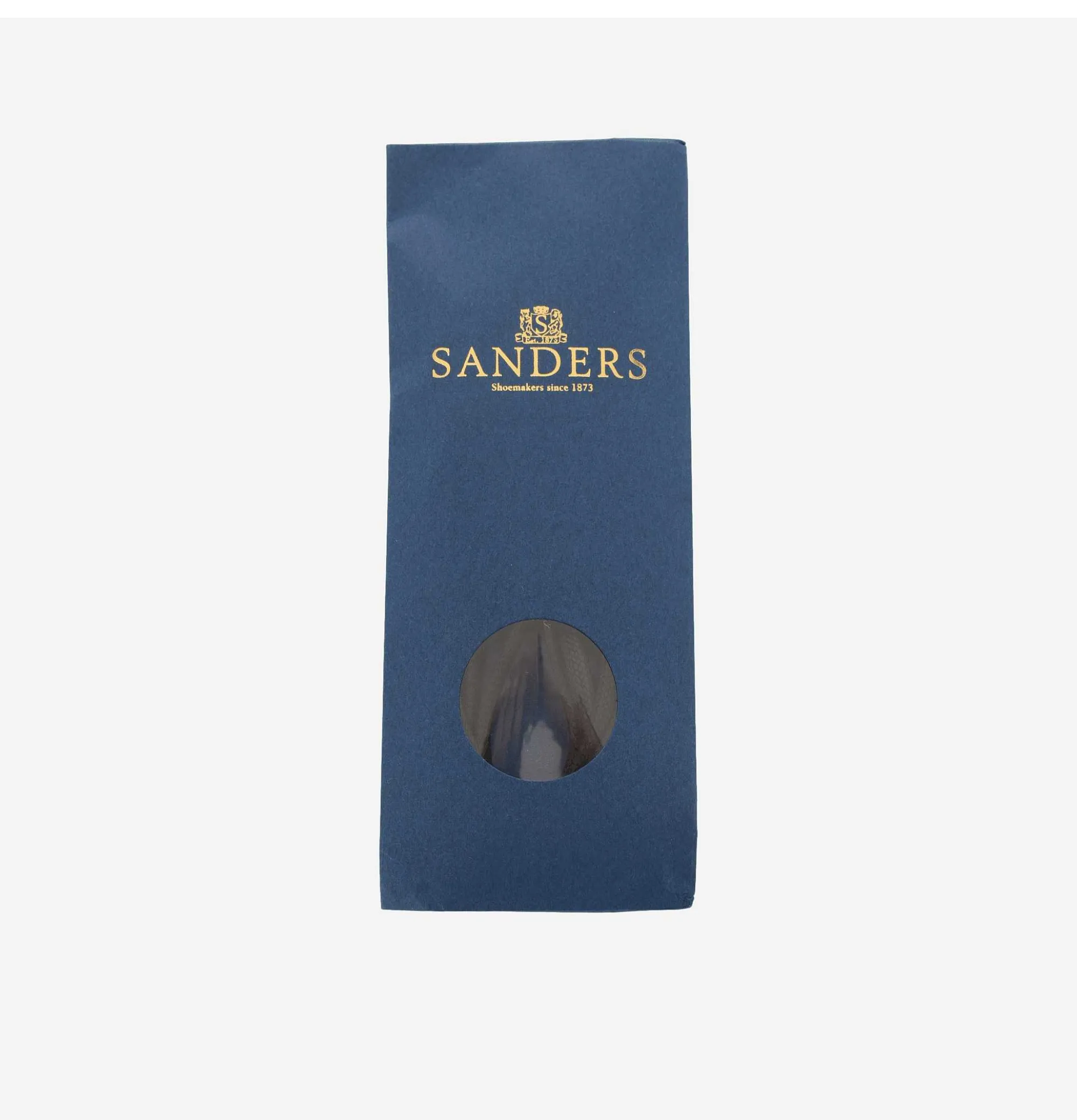 Men SANDERS Black Laces 80Cm