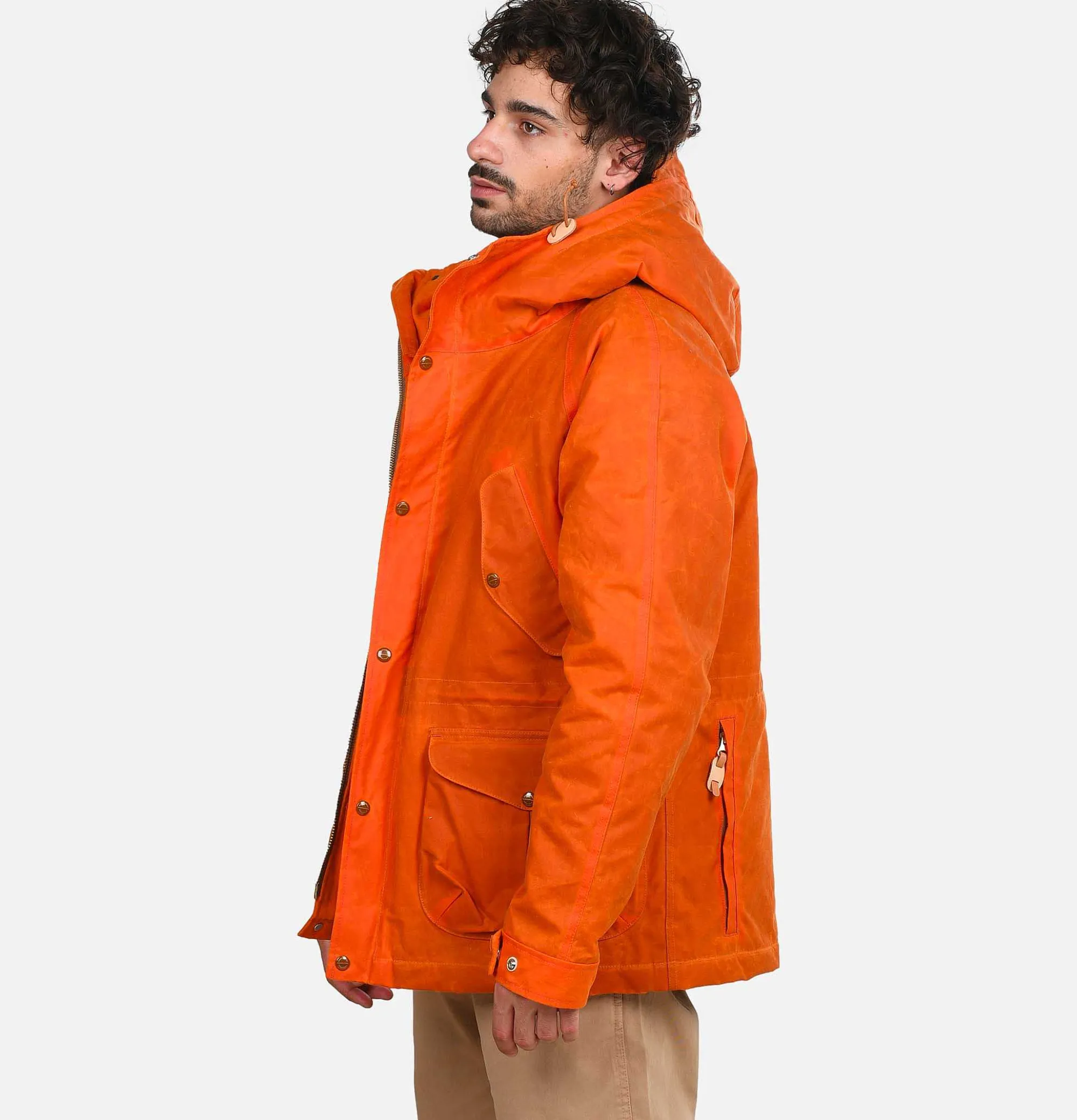 MANIFATTURA CECCARELLI Fisherman Parka Orange