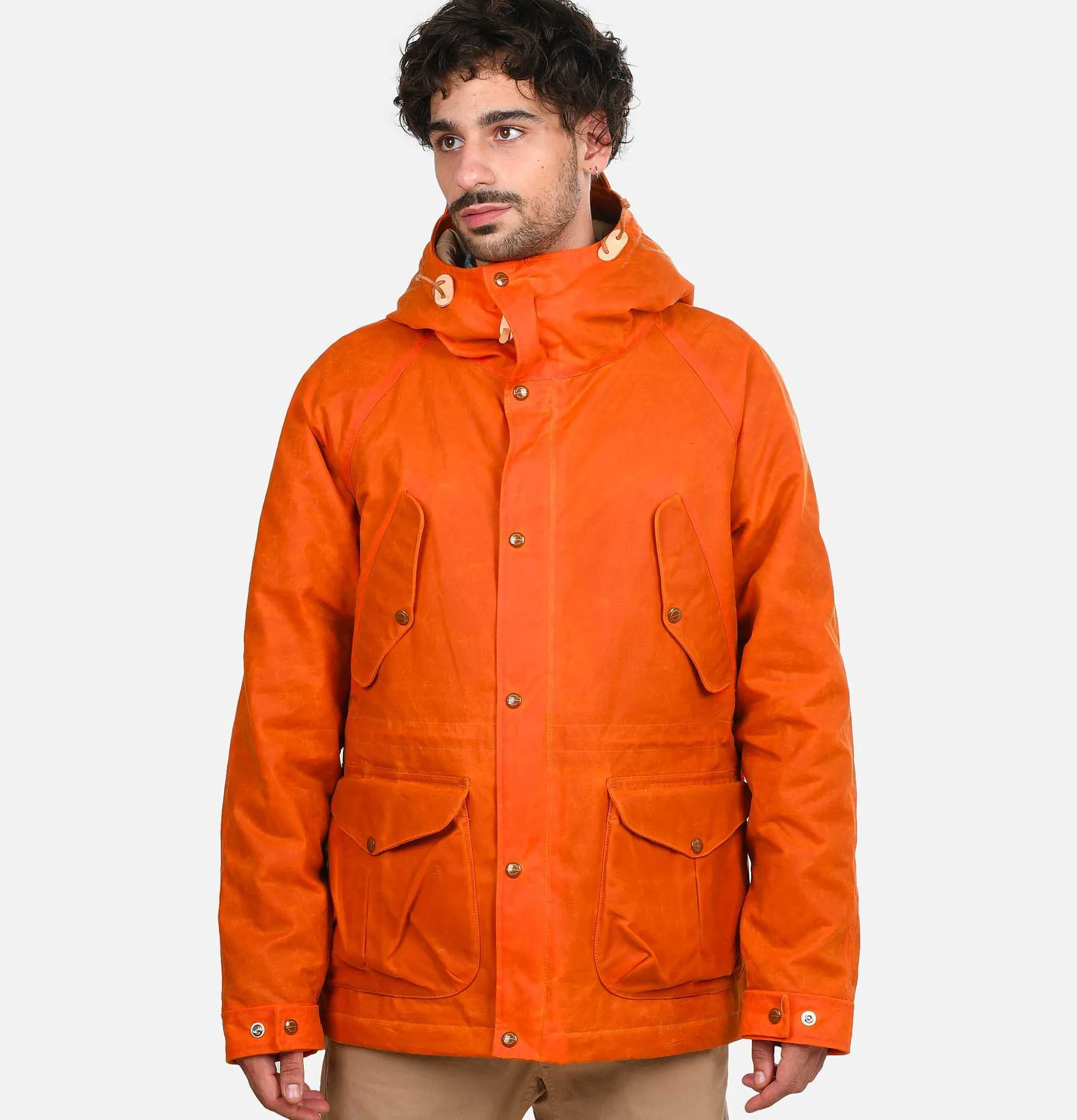 MANIFATTURA CECCARELLI Fisherman Parka Orange