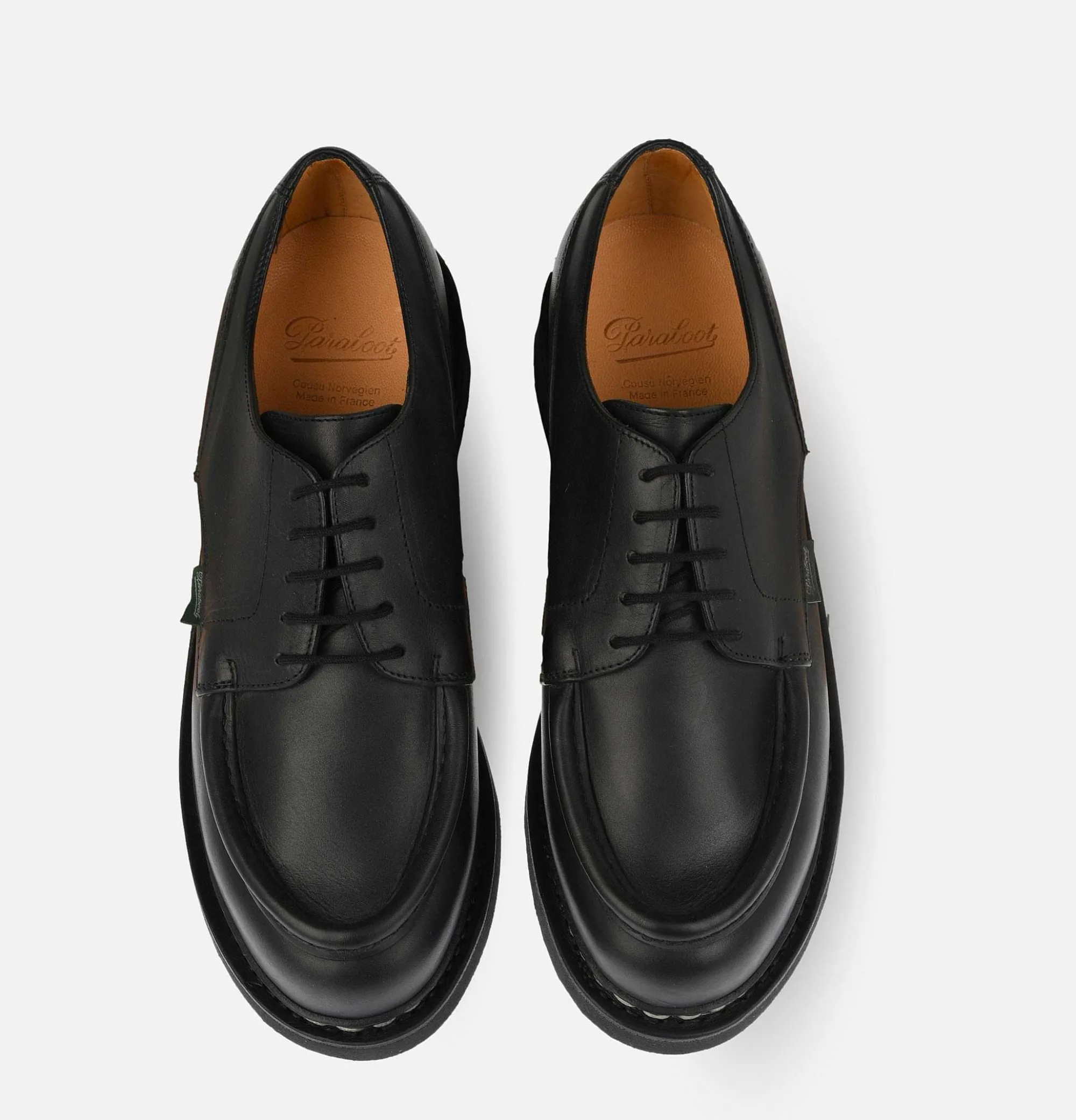 Men PARABOOT Villandry Shoes Tex Lis Noir