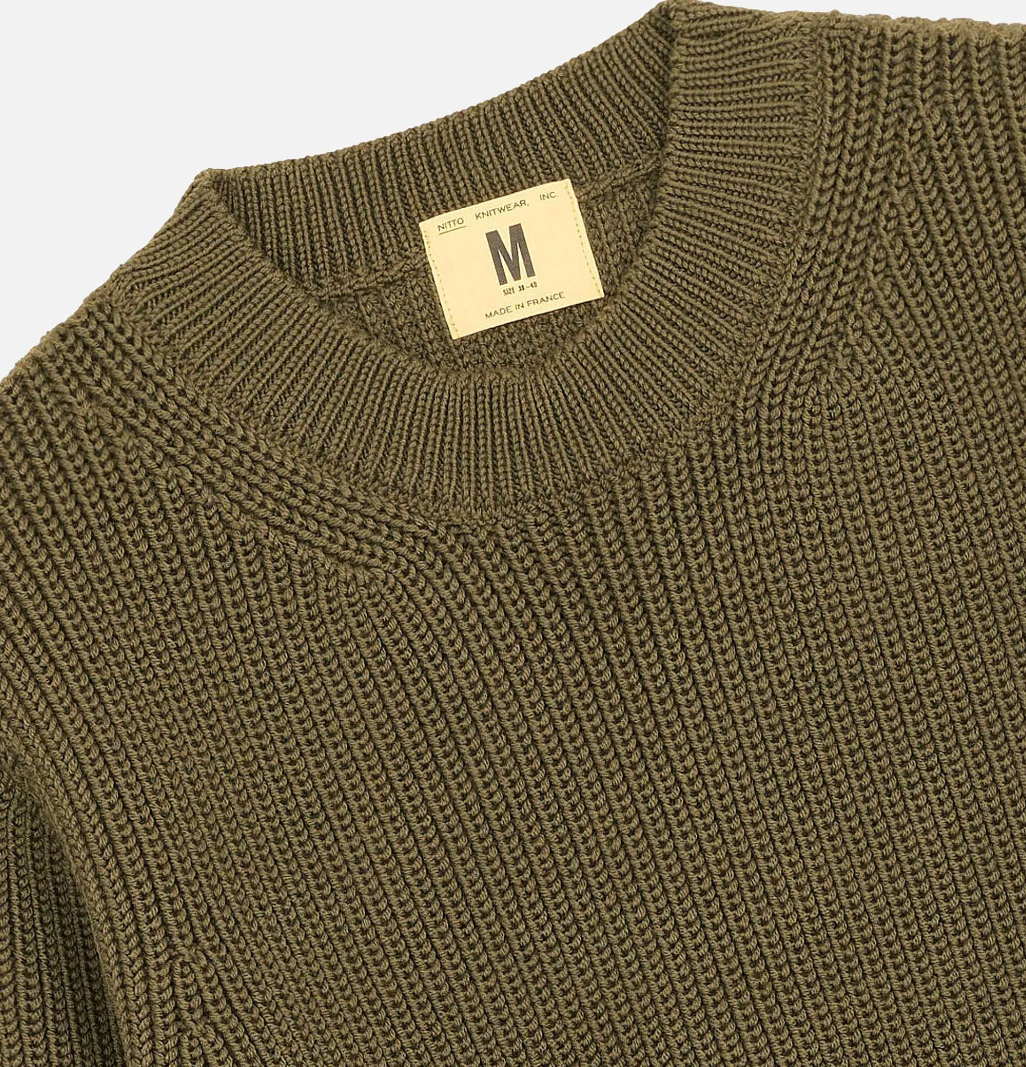 NITTO KNITWEAR Vasken Knit Khaki