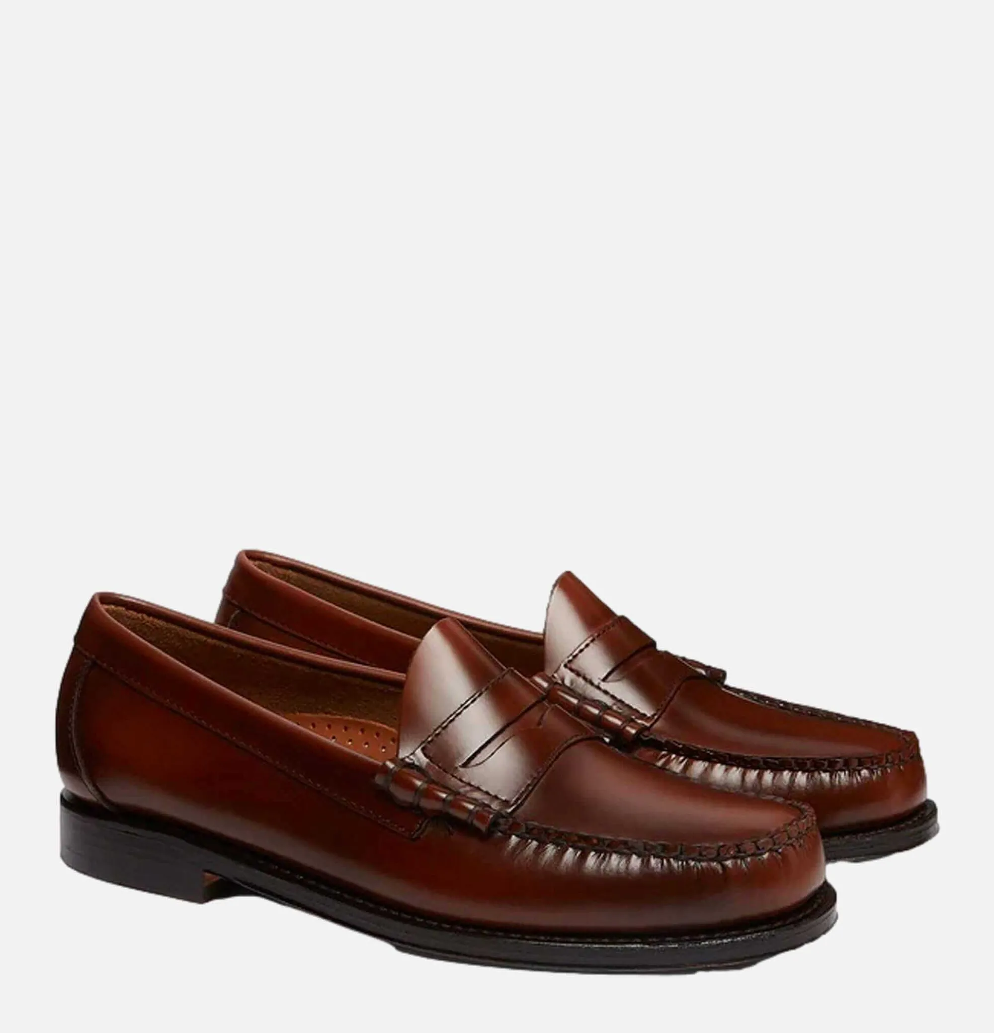 Men G.H. BASS Mens Larson Penny Loafers Chocolat