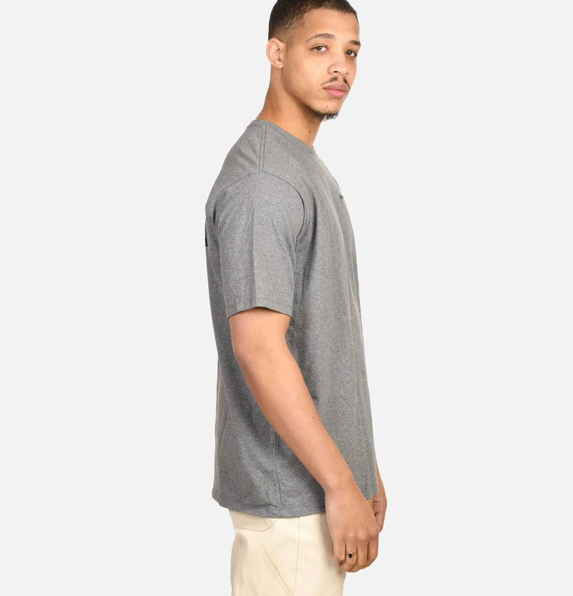 PATAGONIA P-6 Logo T-Shirt Gravel Heather