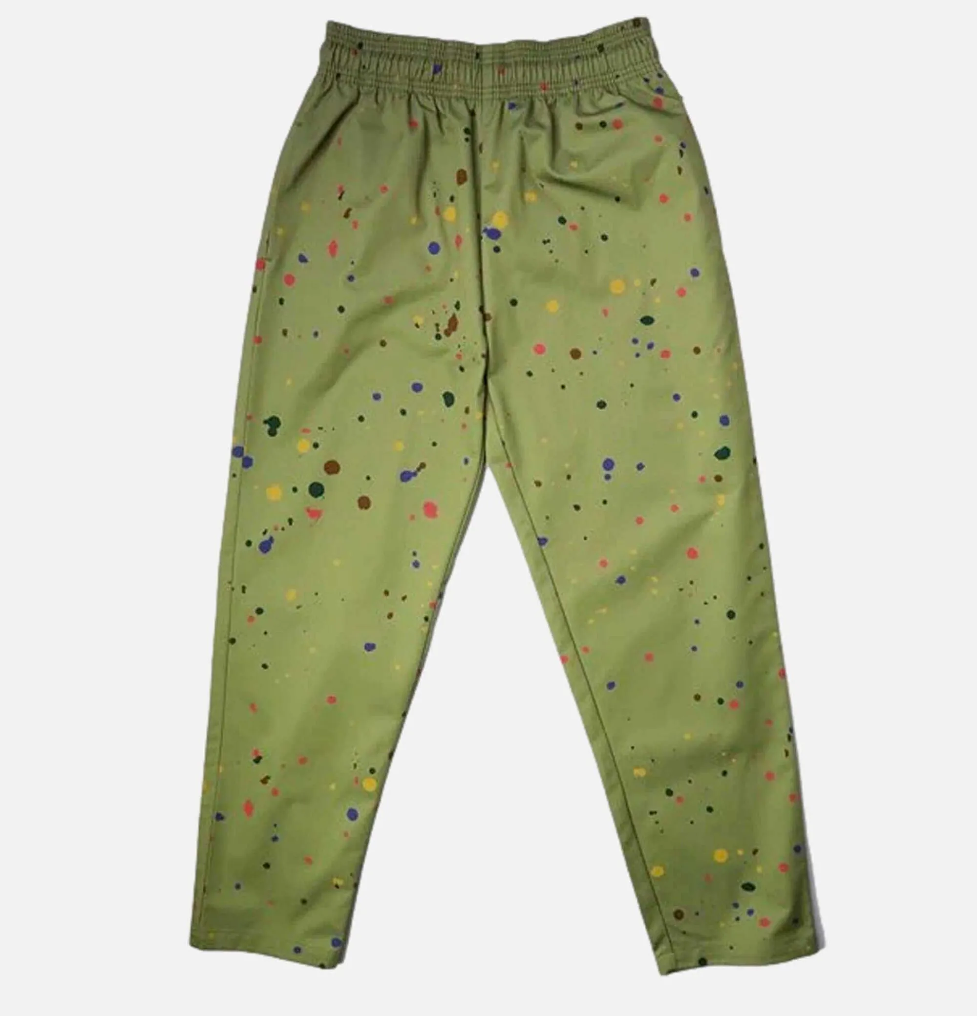 COOKMAN Chef Pants Sauce Splash Olive