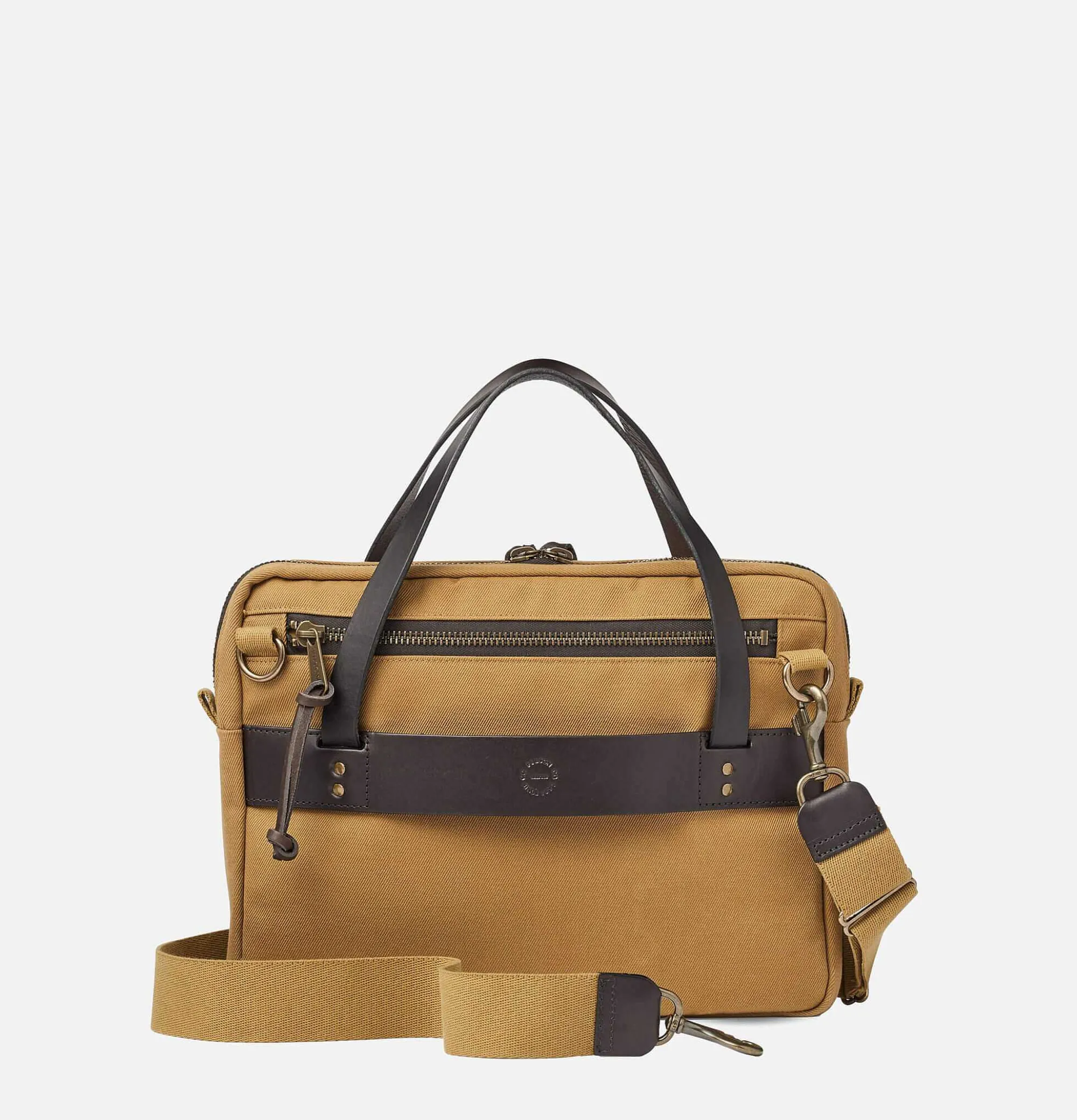 FILSON Rugged Compact Briefcase Tan