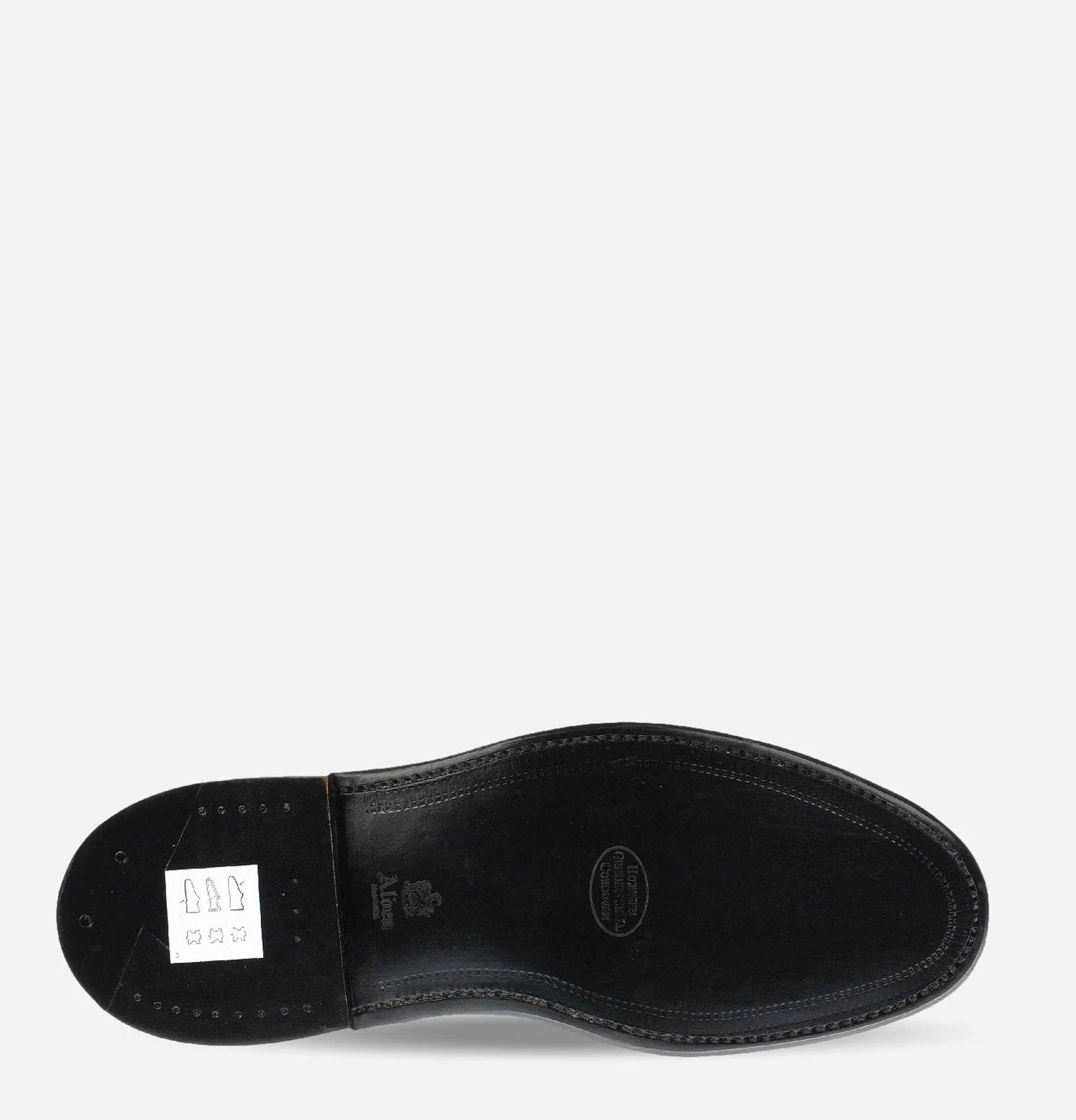 Men ALDEN SHOE CO 9901 - Plain Toe Blucher Black