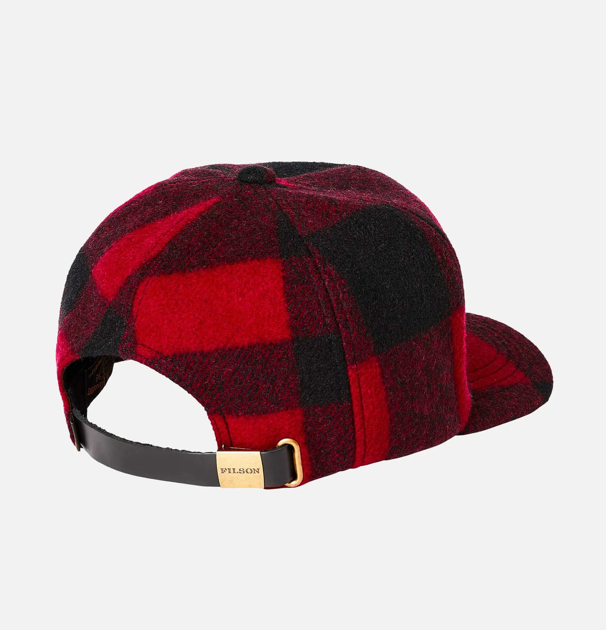 FILSON Mackinaw Forester Cap Red Blac