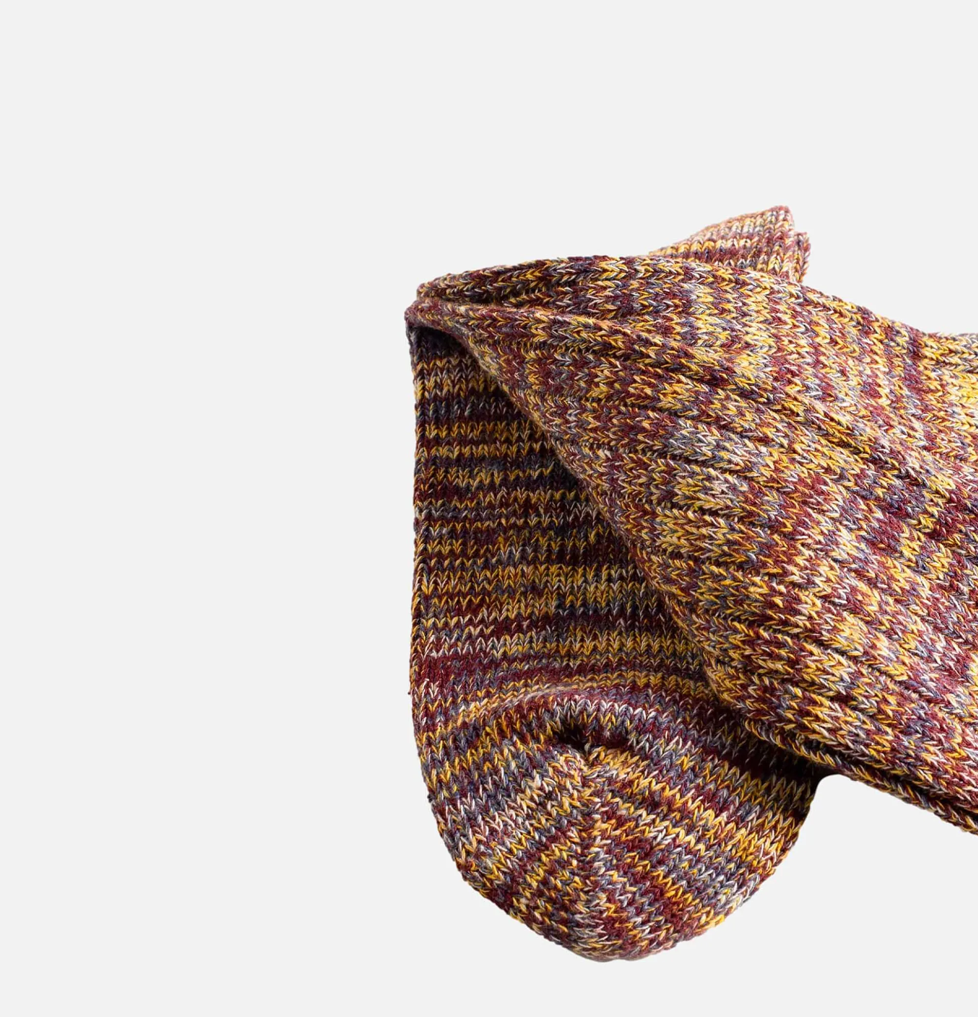 Men THUNDERS LOVE Blend Brown Socks