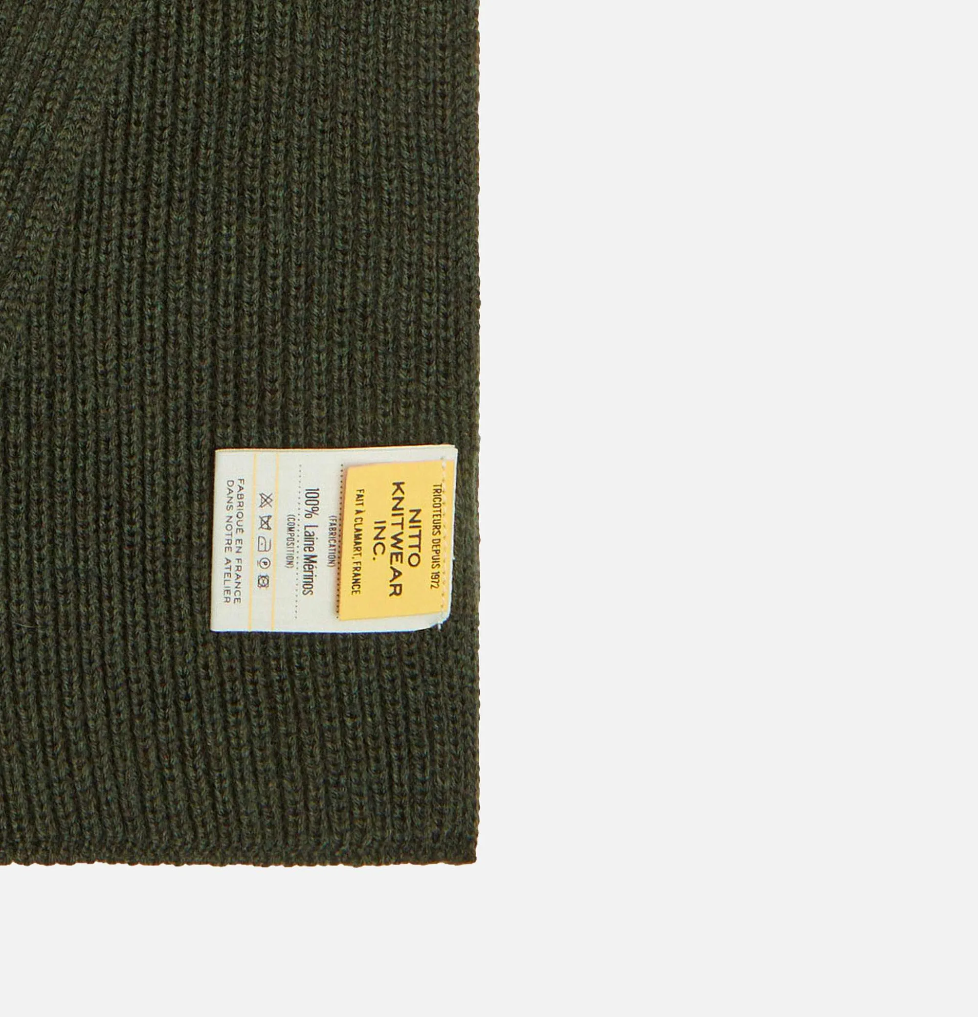 NITTO KNITWEAR Echarpe Loris Army