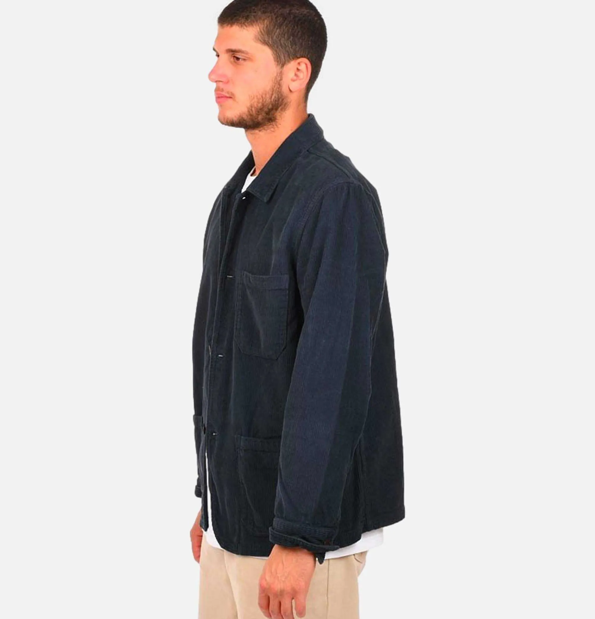 PORTUGUESE FLANNEL Veste Labura Cord Blue