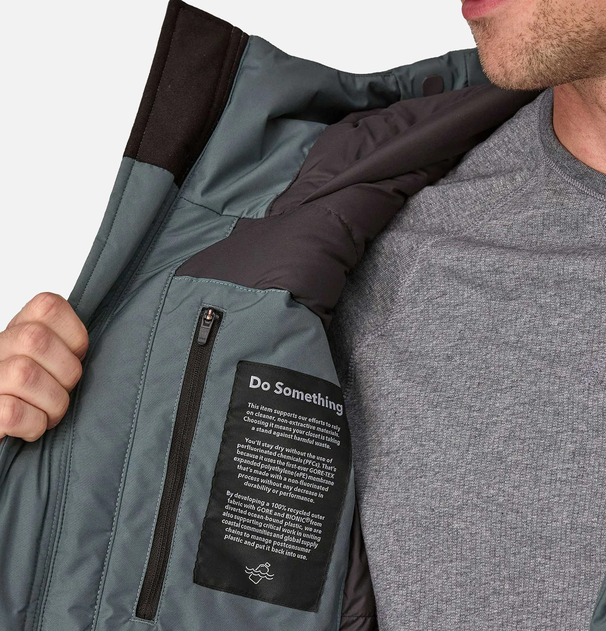 PATAGONIA Storm Shadow Parka Nouveau Green