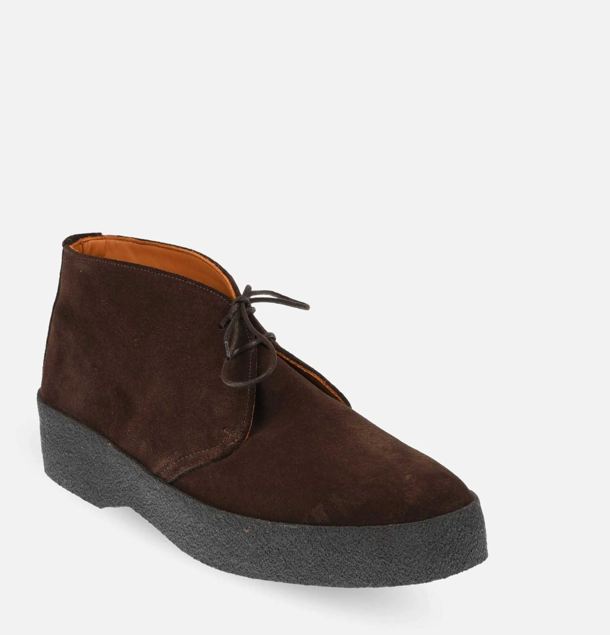 Men SANDERS Playboy Shoes Chocolate