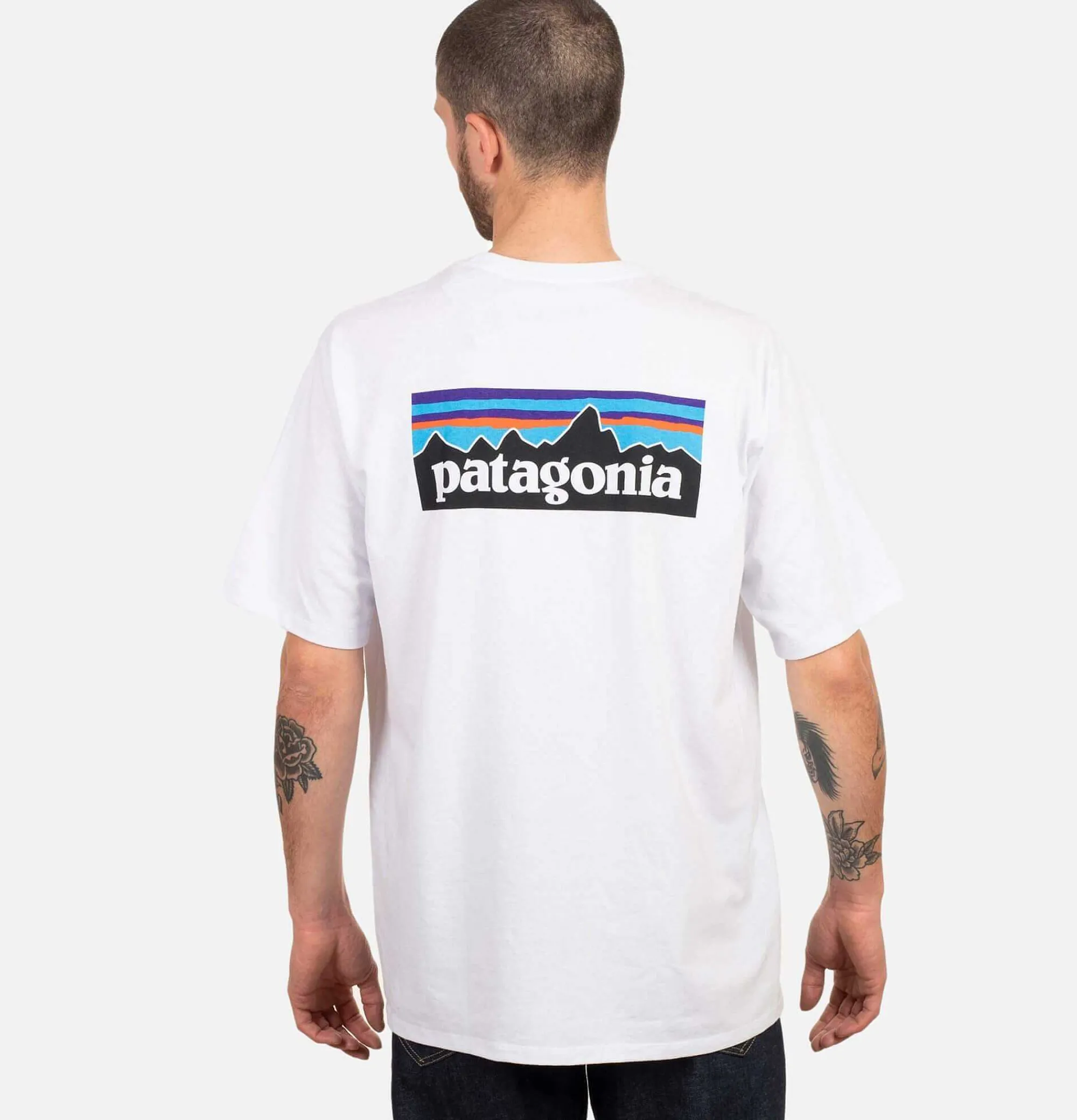 PATAGONIA P6 Logo T-Shirt White