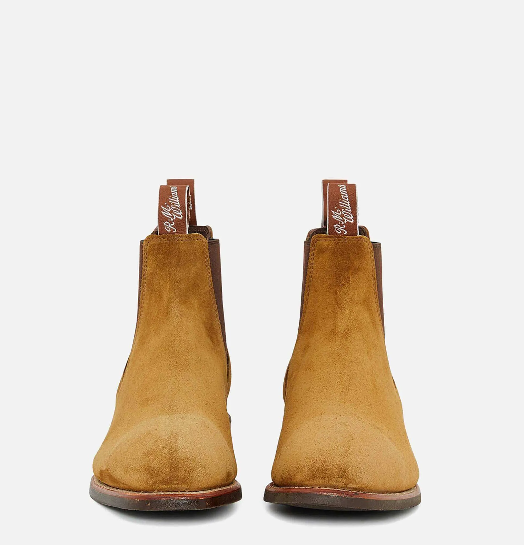 Men RM WILLIAMS Comfort Craftsman Boots Tobacco