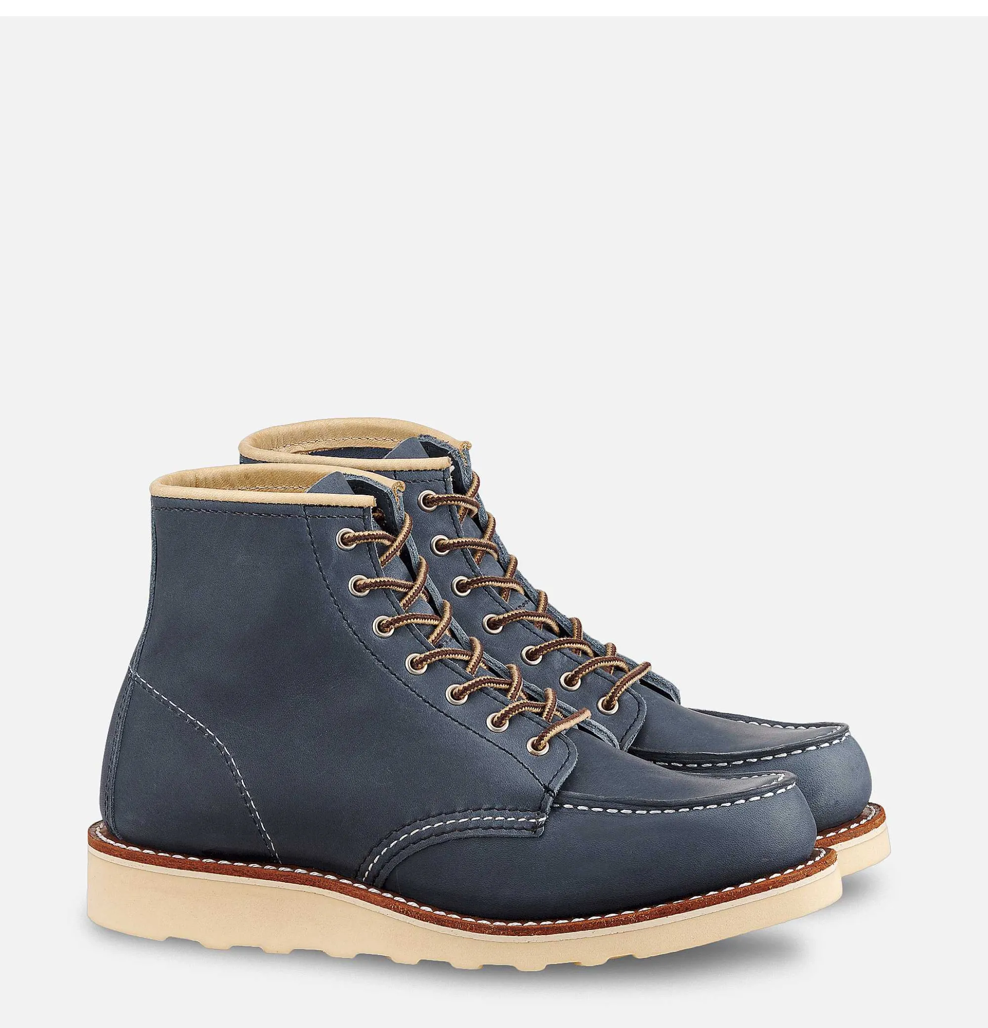 Women RED WING SHOES WOMEN 3353 - Womens Moc Toe Indigo