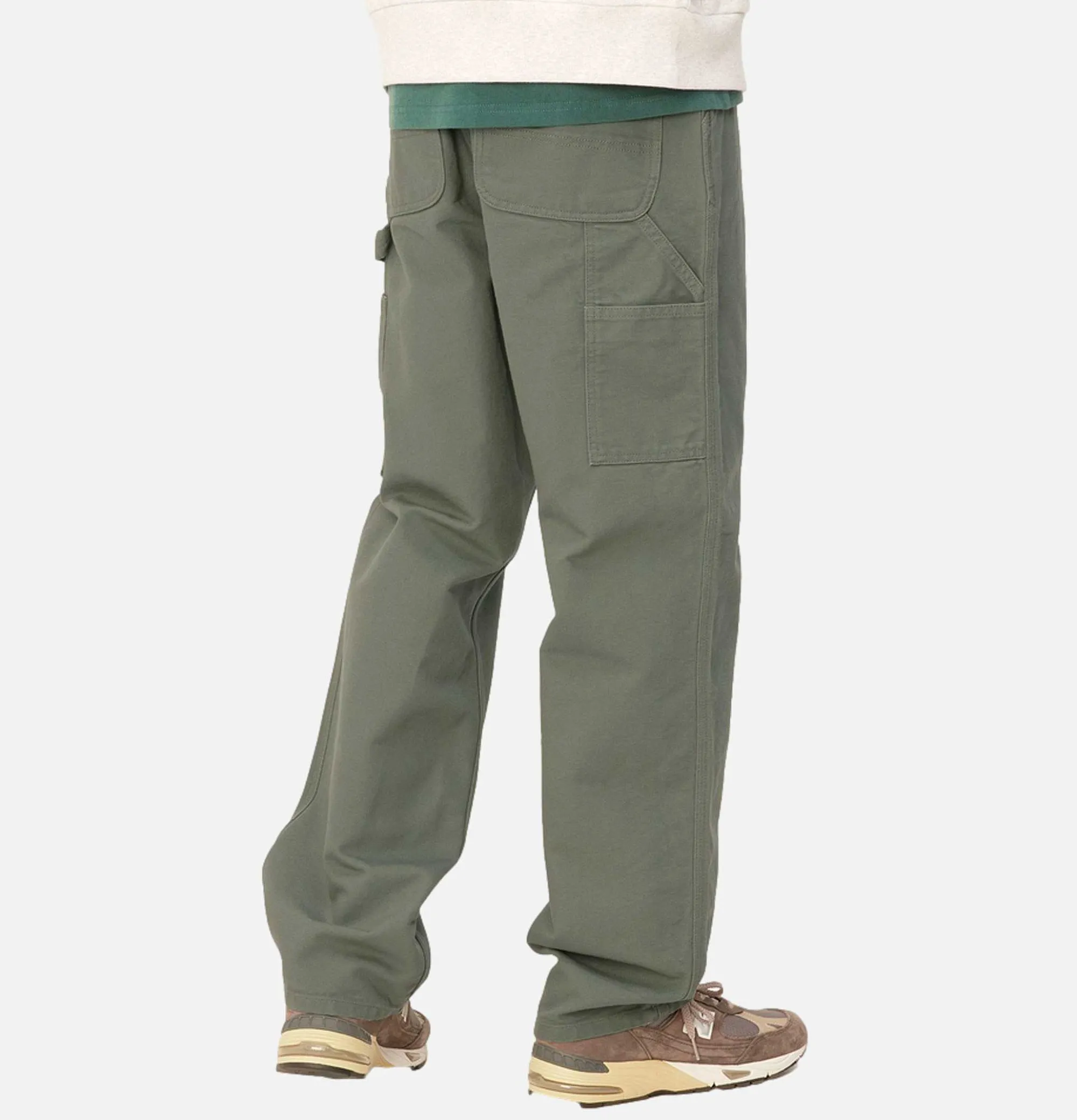 CARHARTT WIP Single Knee Pant Smoke Green