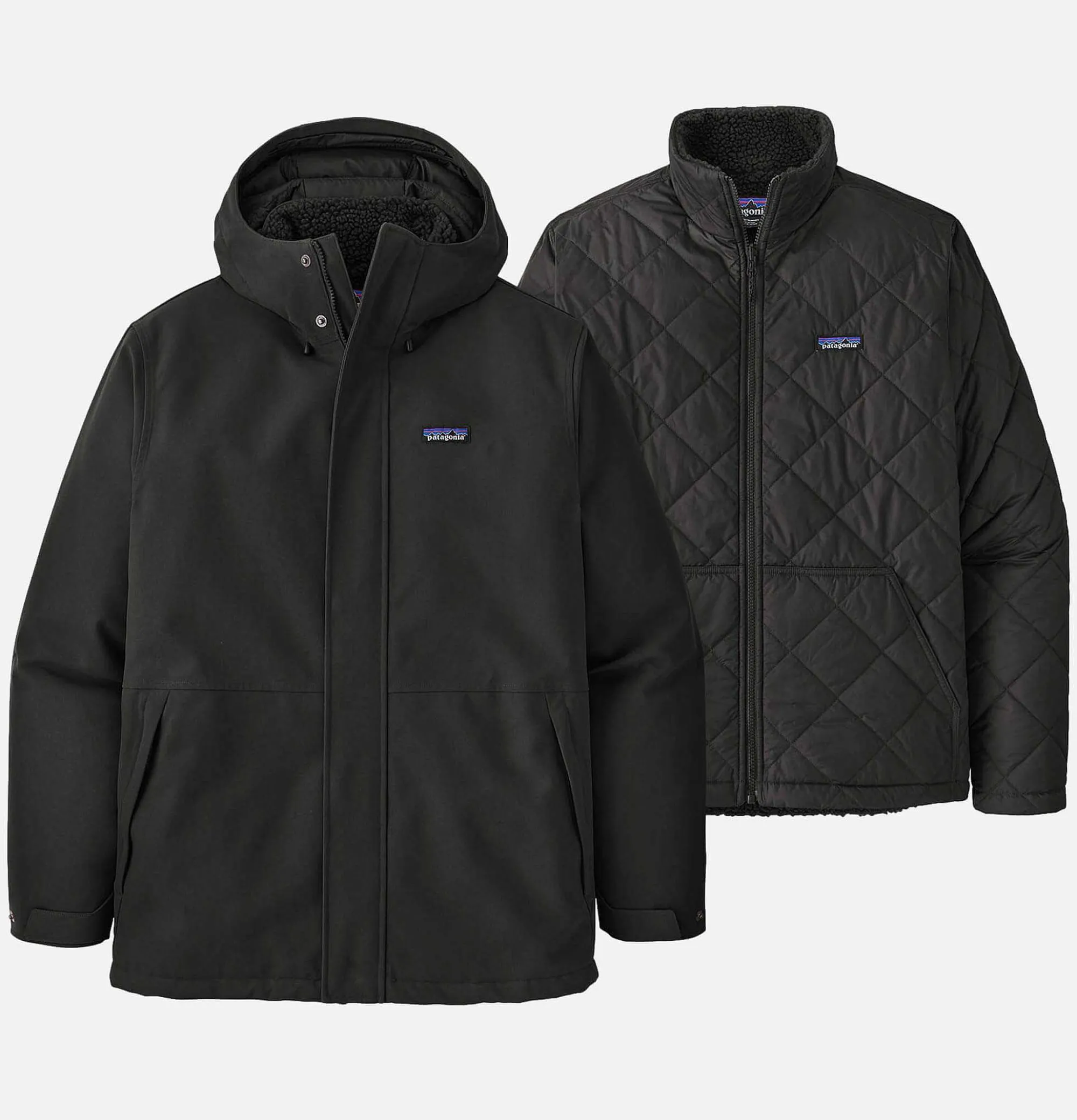 PATAGONIA Veste Lone Mountain 3En1 Black
