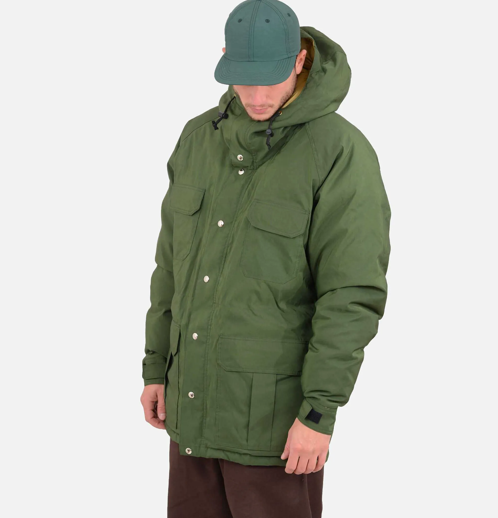 CRESCENT DOWN WORKS Down Arctic Montagne Parka Olive