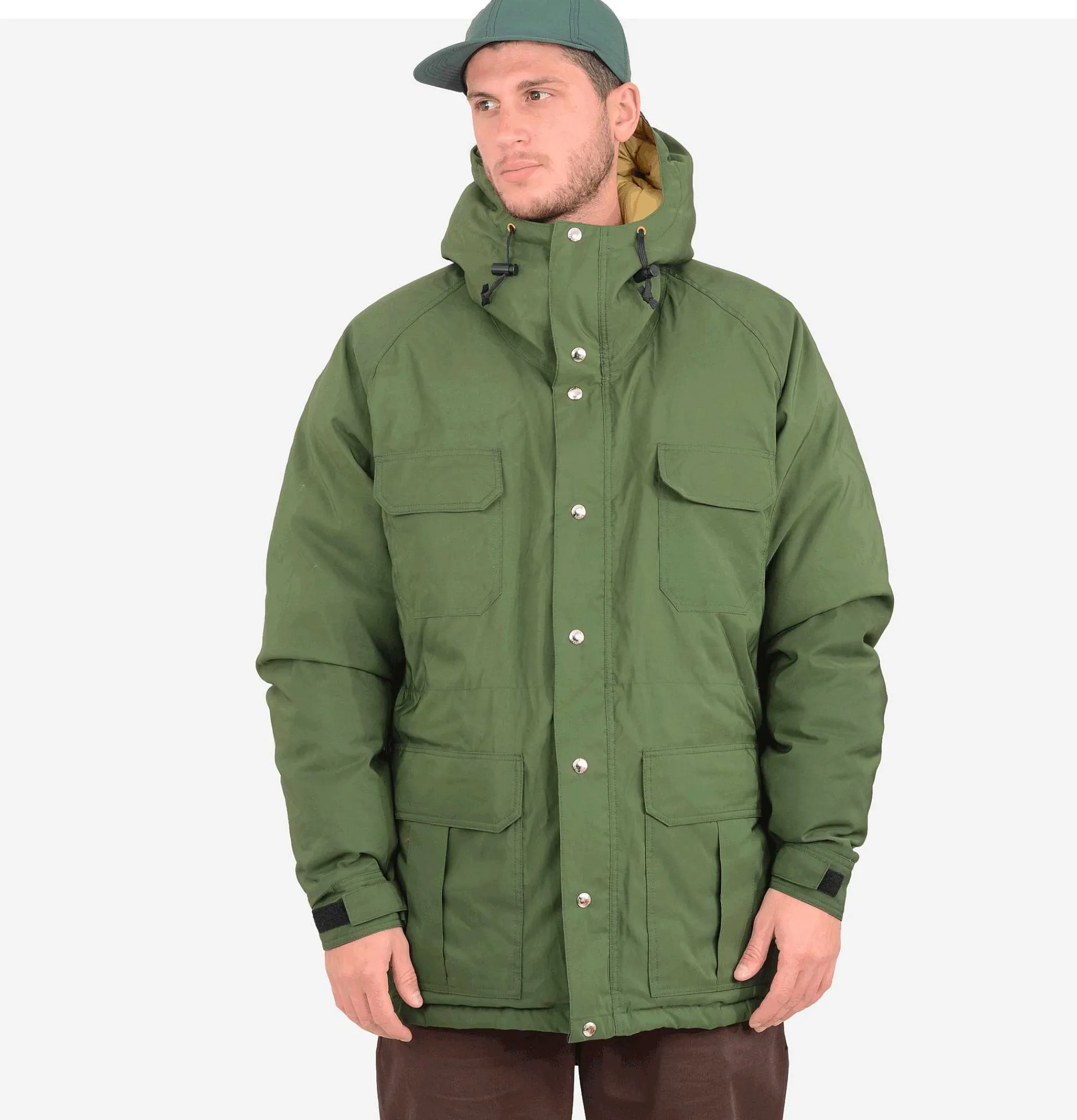 CRESCENT DOWN WORKS Down Arctic Montagne Parka Olive