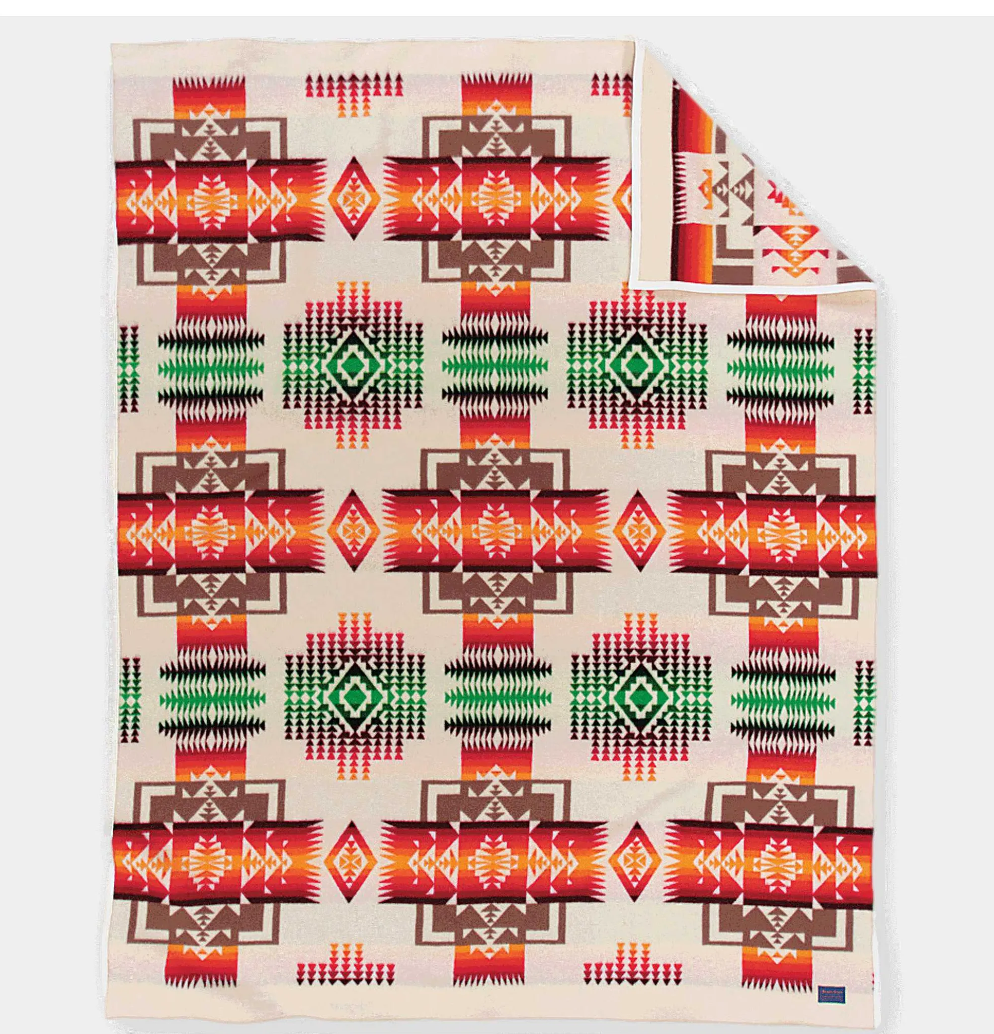 PENDLETON Chief Joseph Robe Ecru