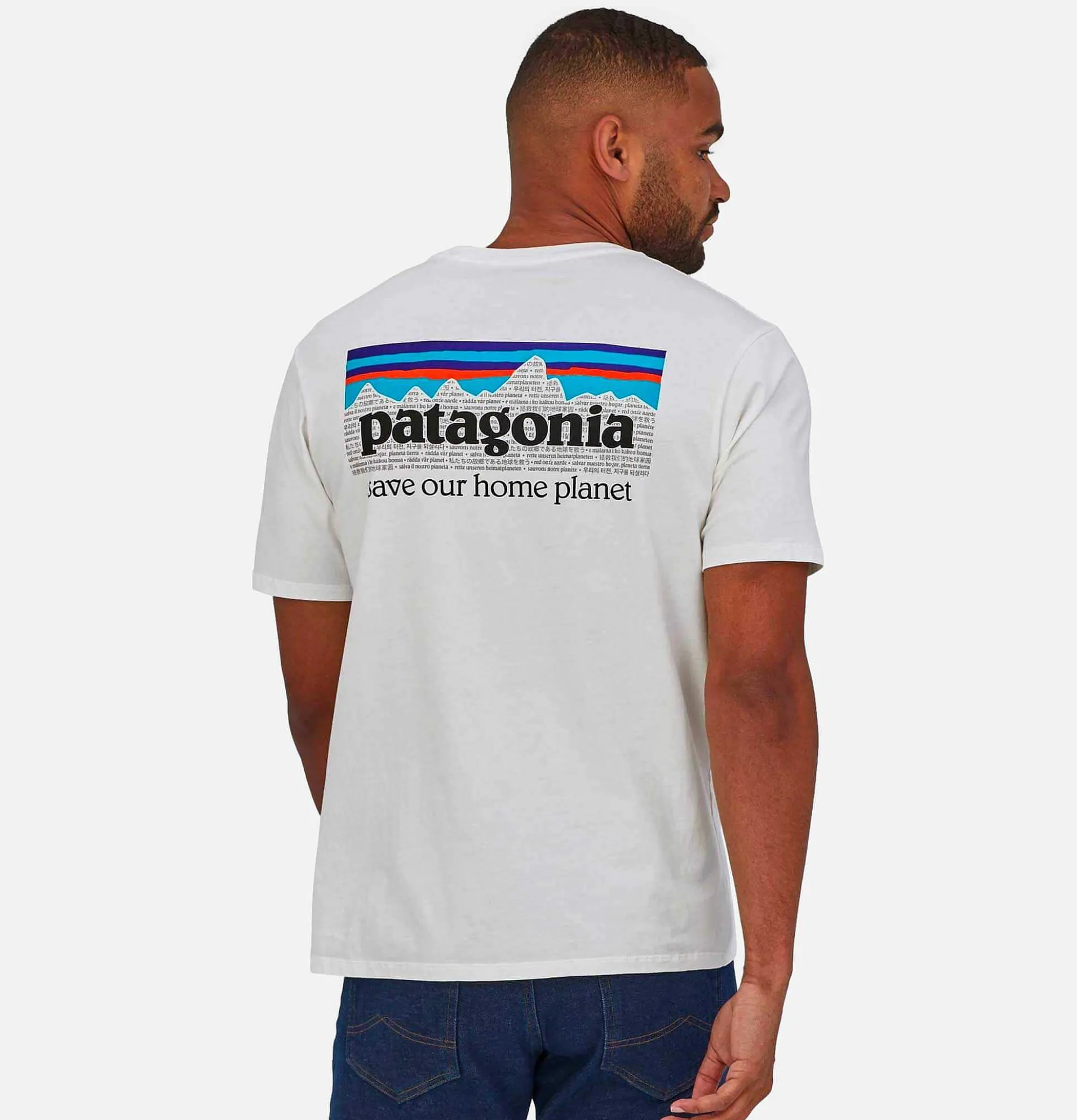 PATAGONIA P6 Mission T-Shirt White