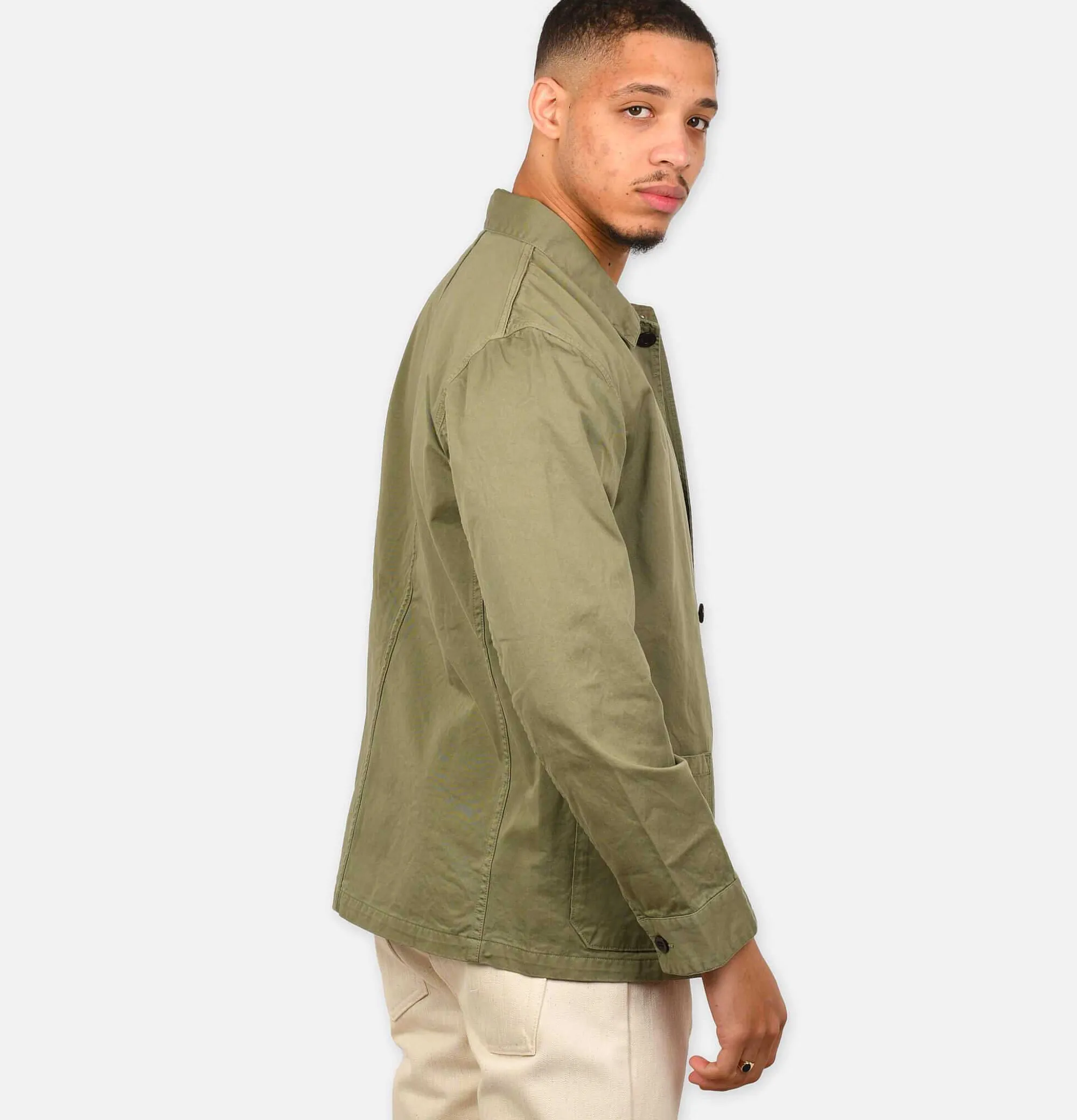 PORTUGUESE FLANNEL Labura Jacket Olive