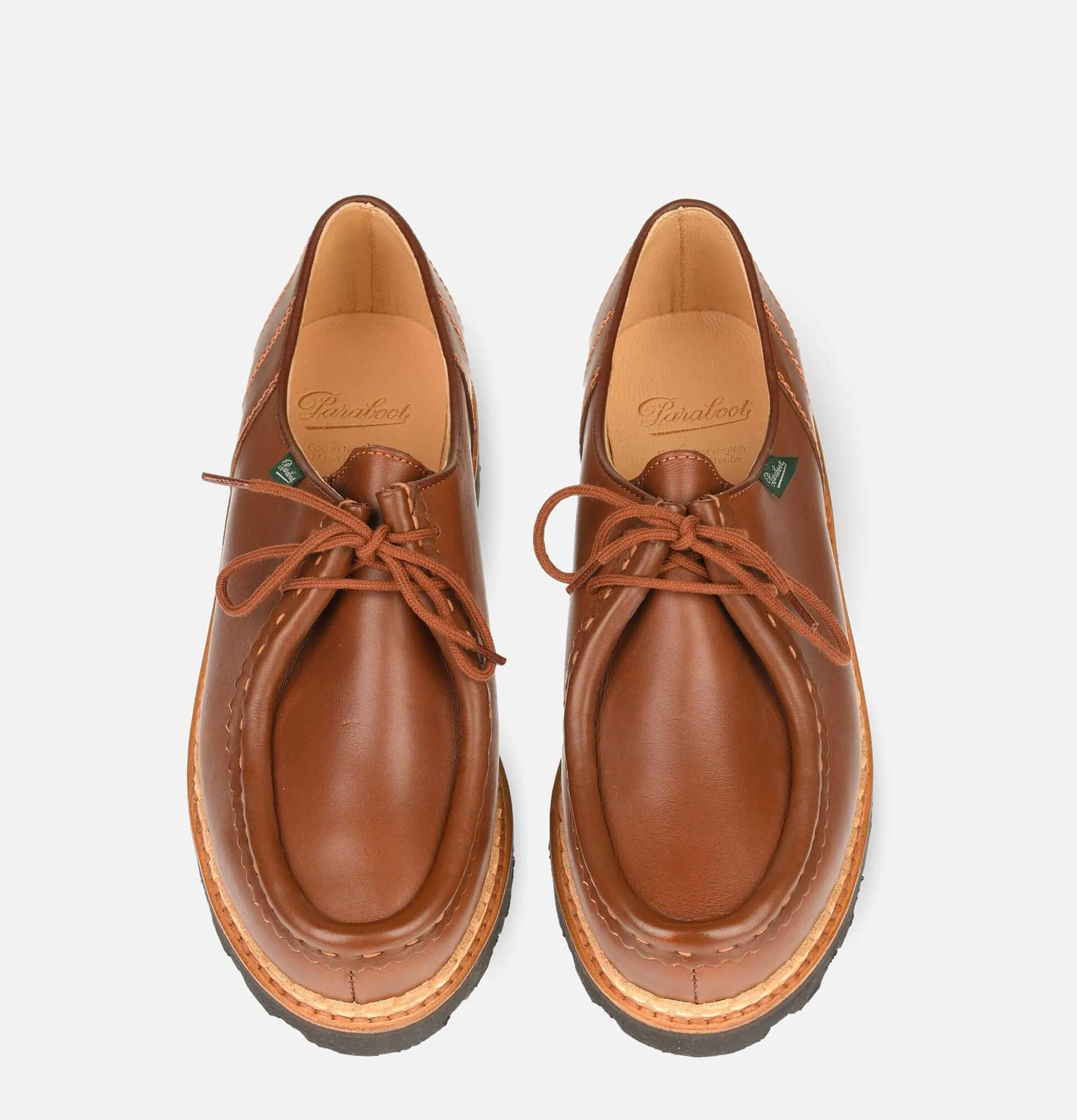 Men PARABOOT Morzine Shoes Brown