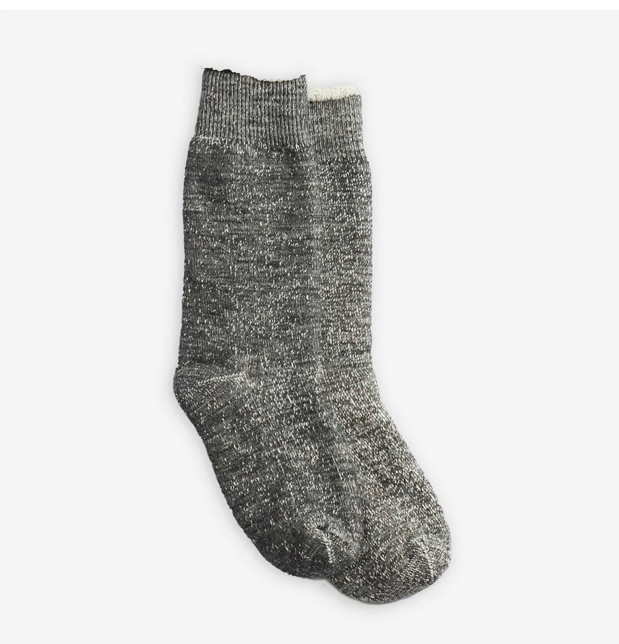 Men ROTOTO Double Face Socks Charcoal