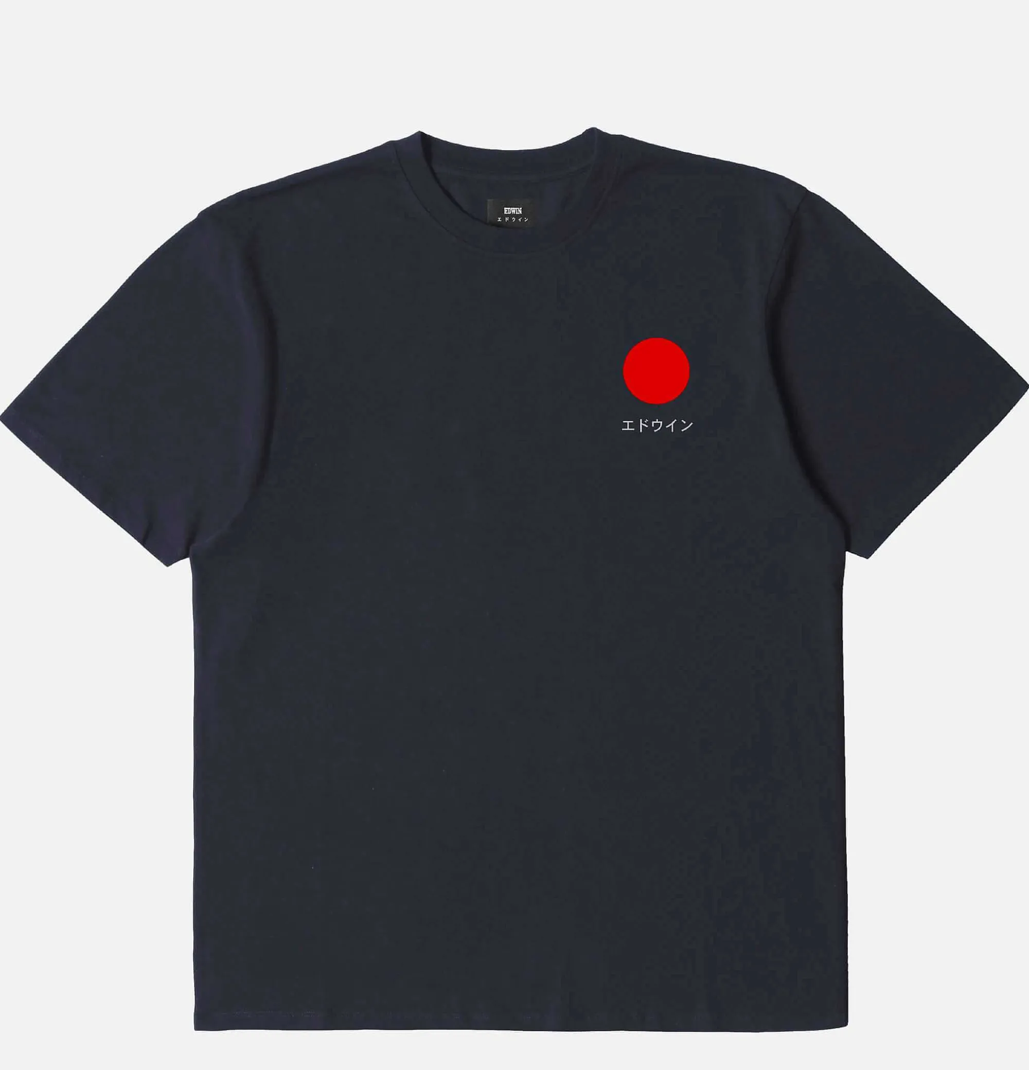 EDWIN Japanese Sun Tee Shirt Navy