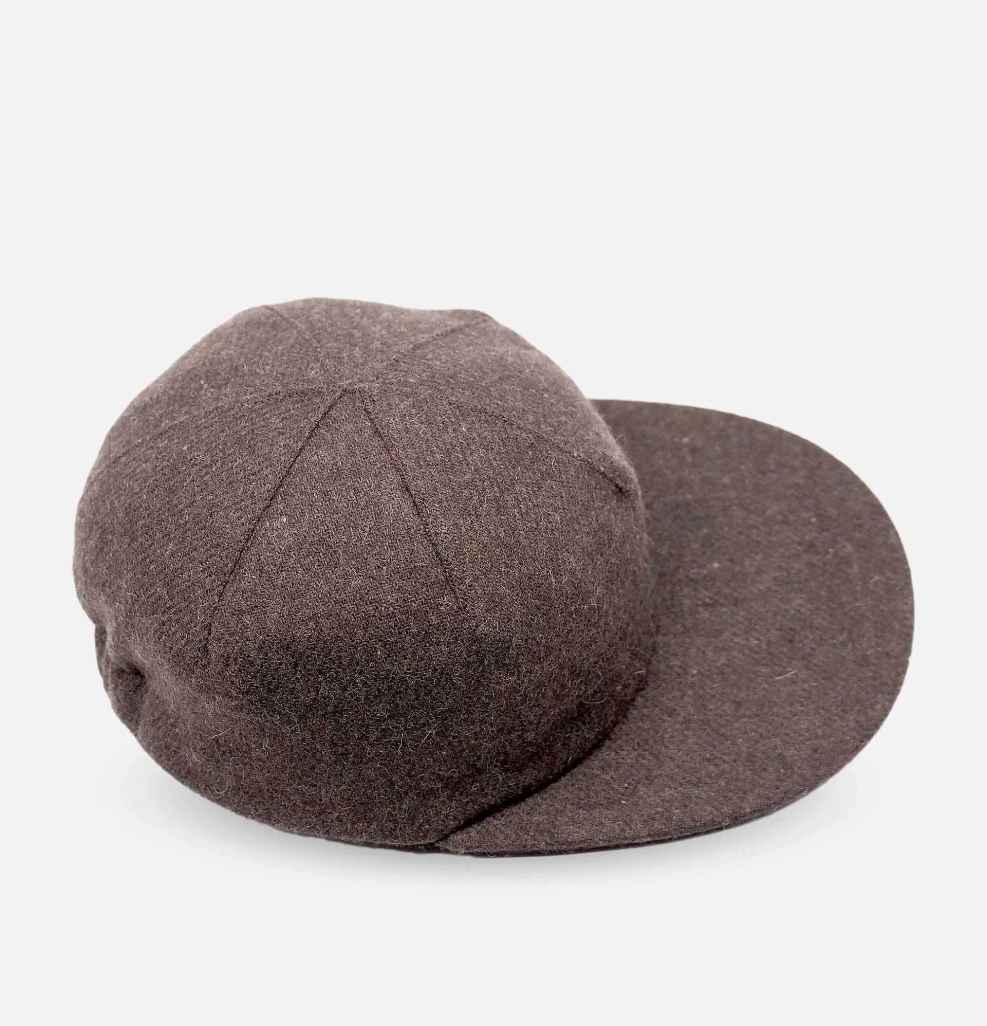 FOUND FEATHER Panel Cap Brown