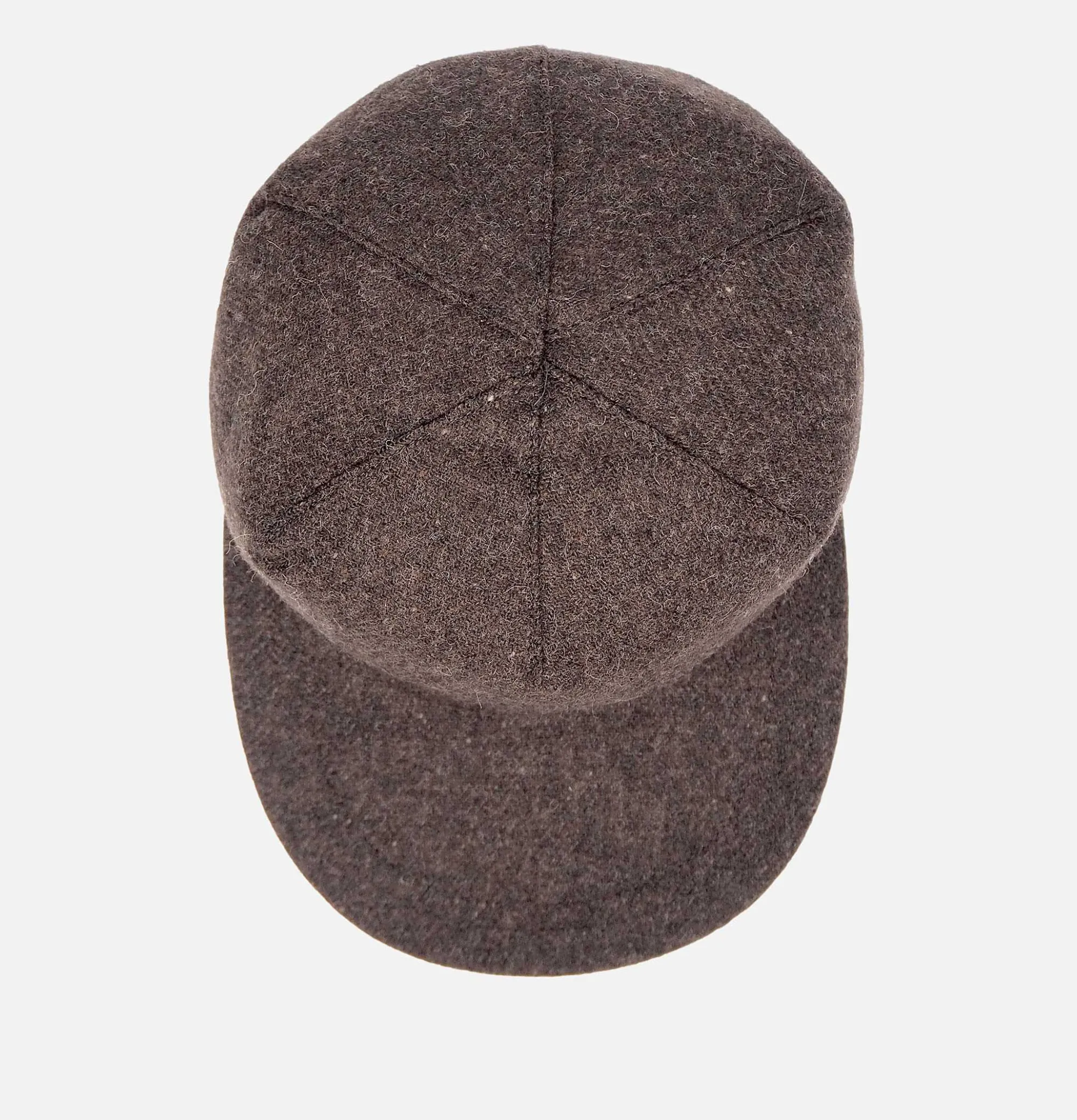 FOUND FEATHER Panel Cap Brown