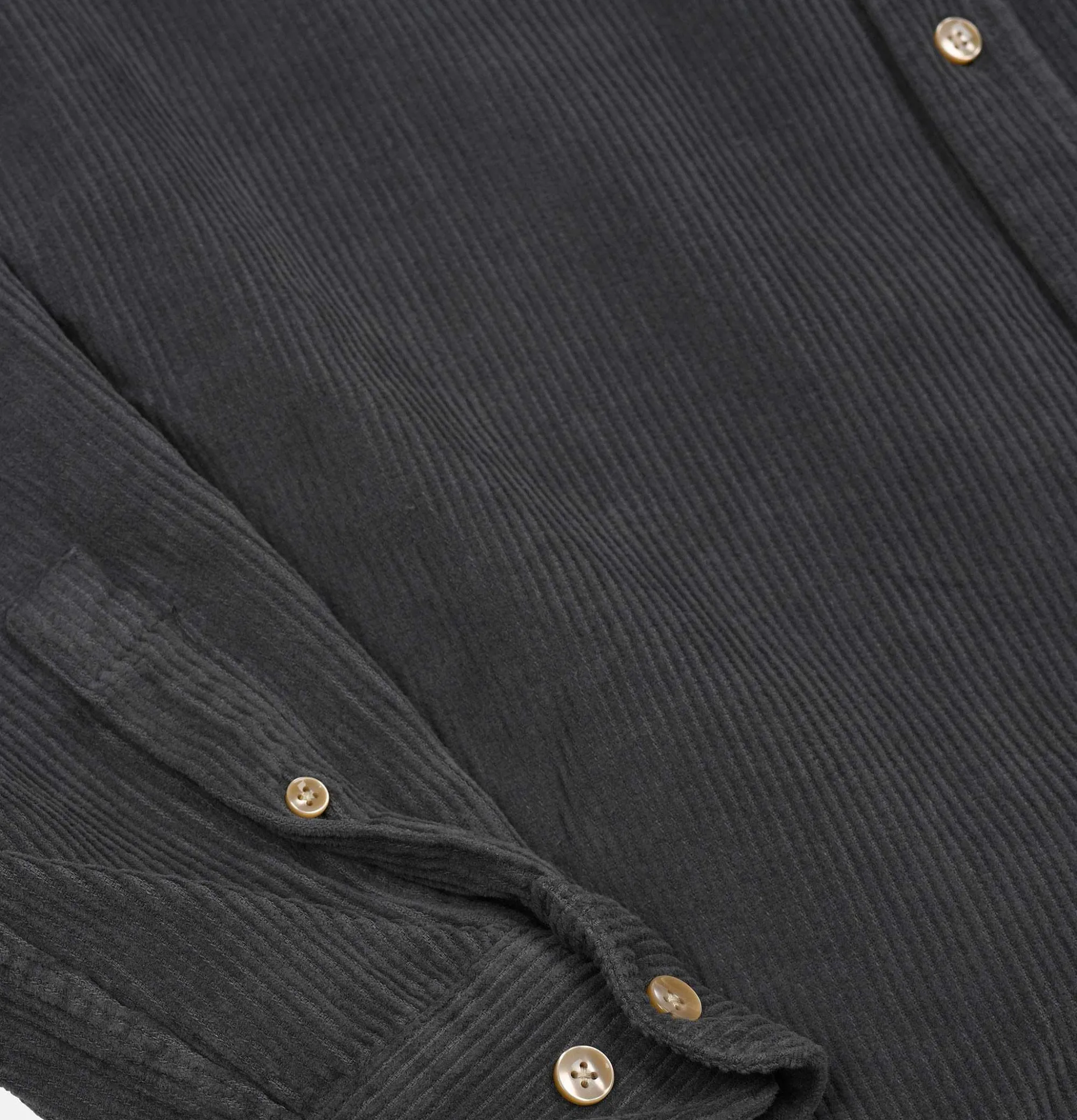 PORTUGUESE FLANNEL Lobo Shirt Anthracite