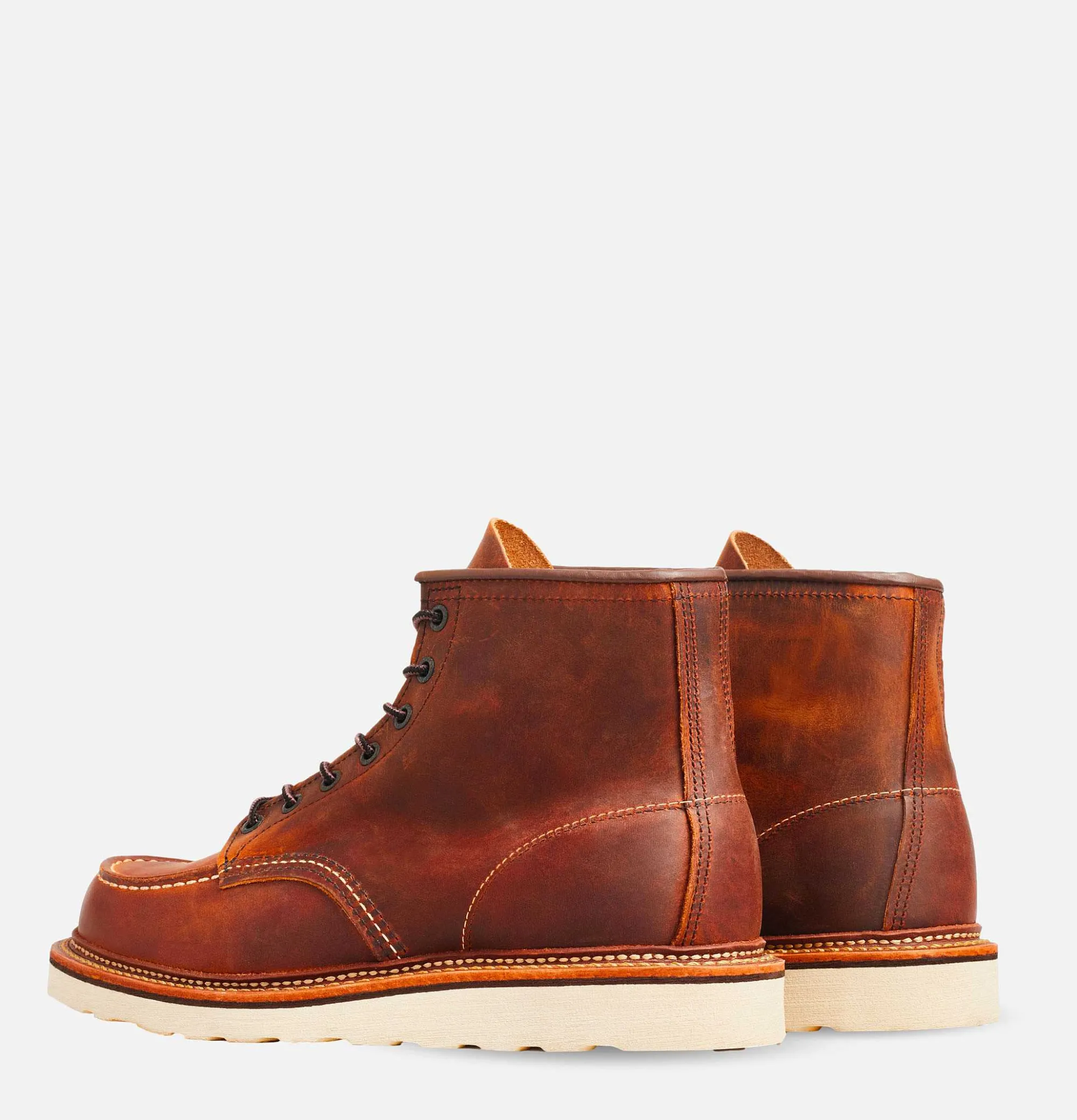 Men RED WING SHOES 1907 - Moc Toe Copper