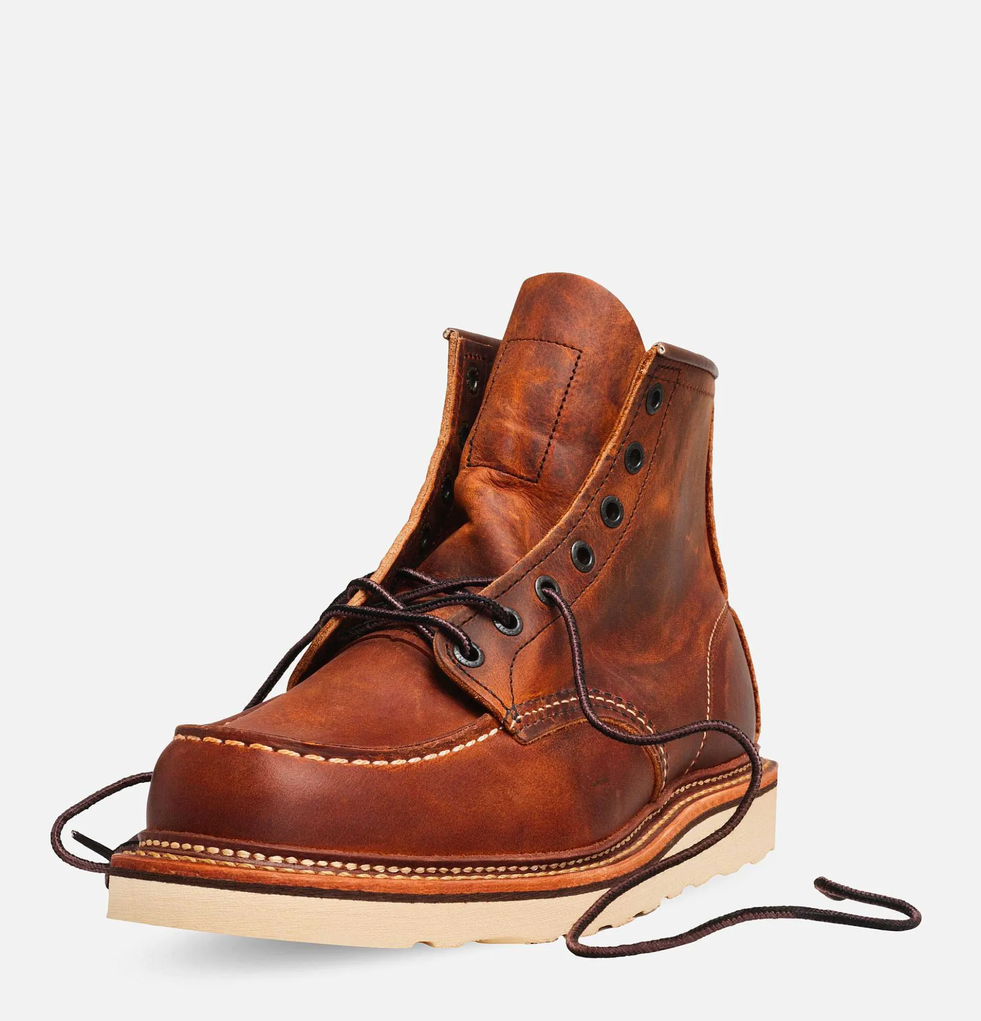 Men RED WING SHOES 1907 - Moc Toe Copper