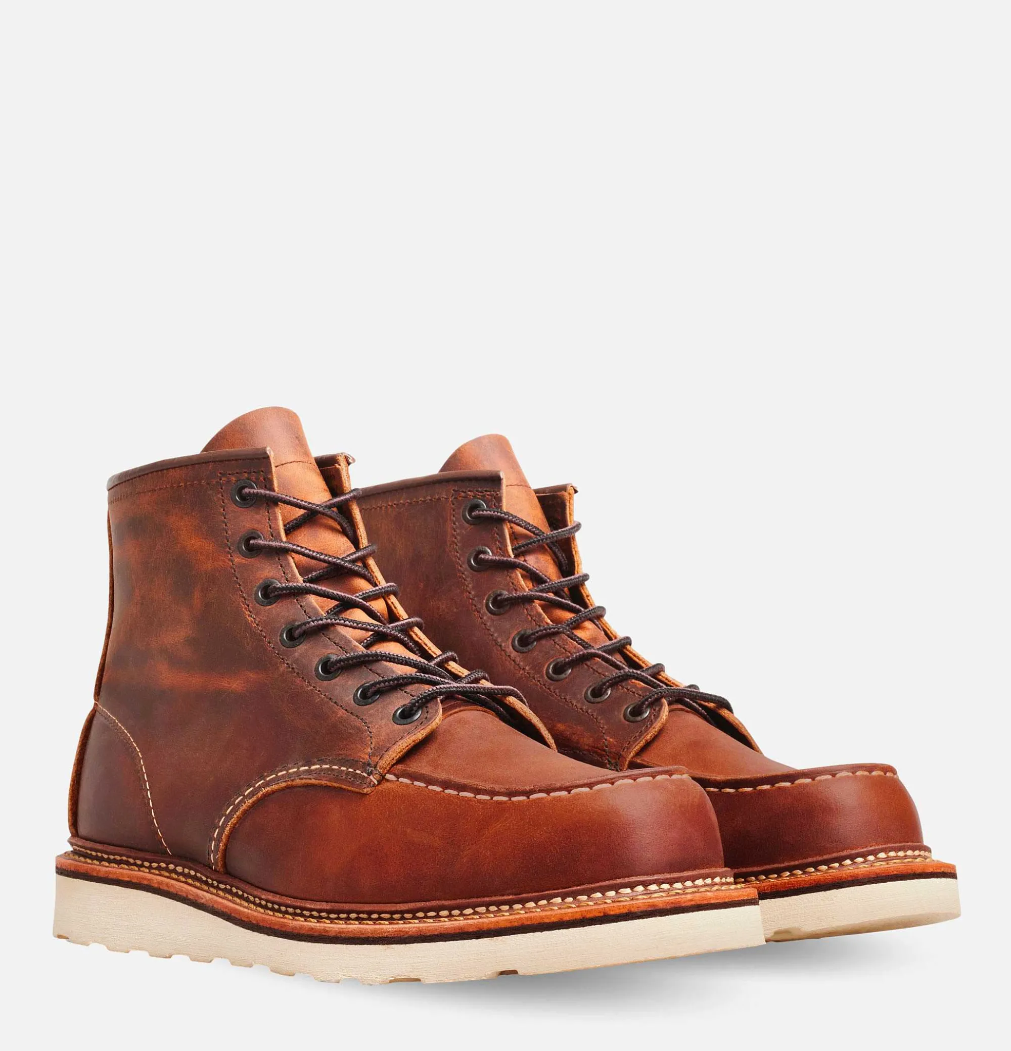 Men RED WING SHOES 1907 - Moc Toe Copper