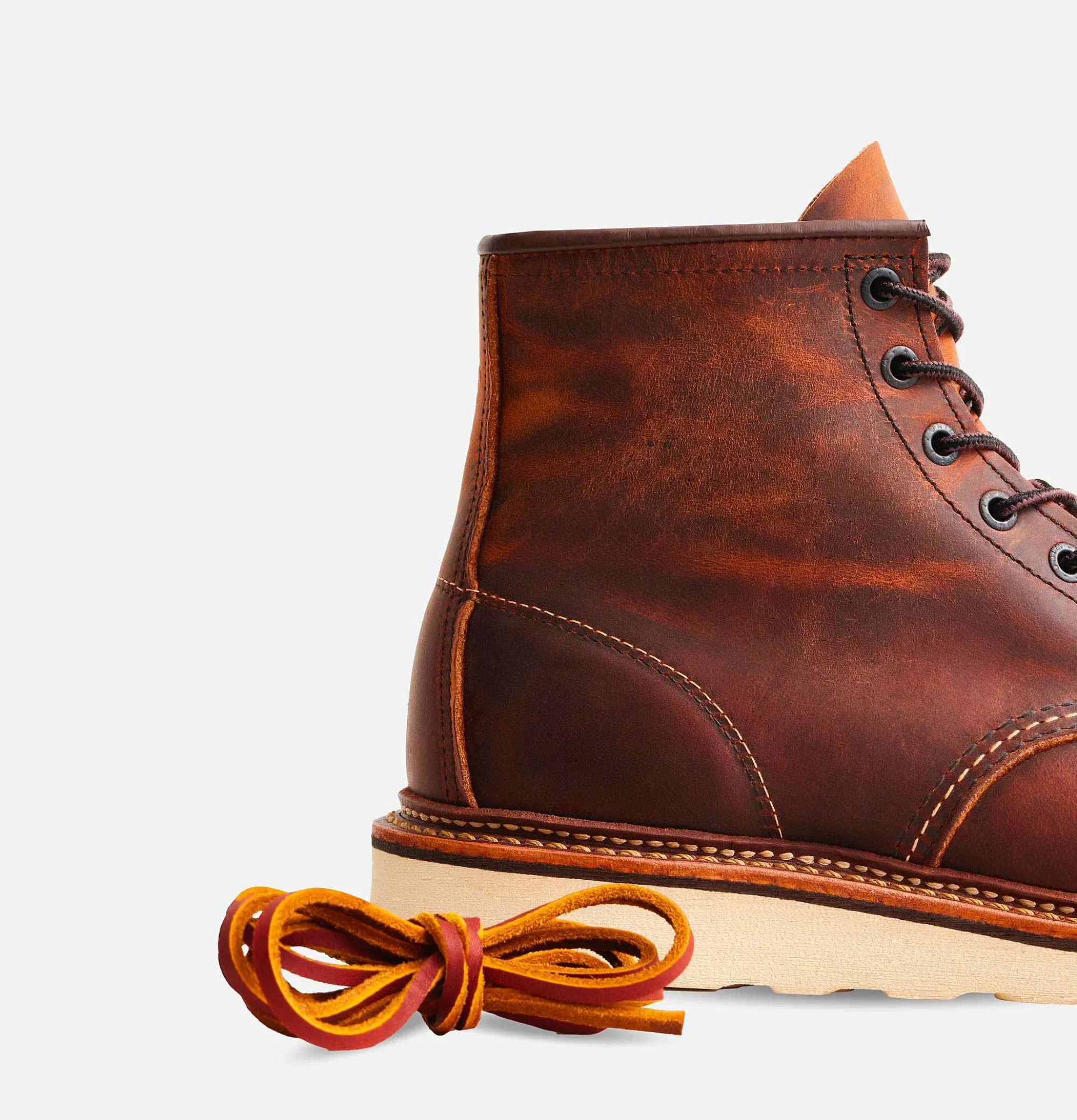 Men RED WING SHOES 1907 - Moc Toe Copper